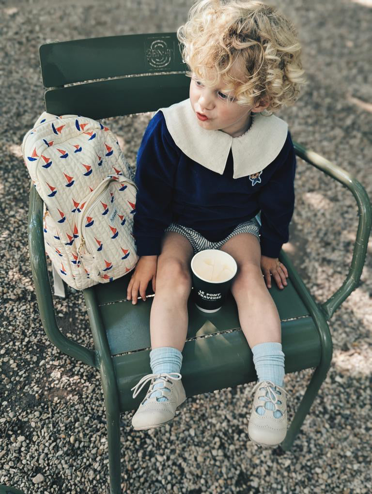 Sweat GRIMAUD - Bleu Victorien