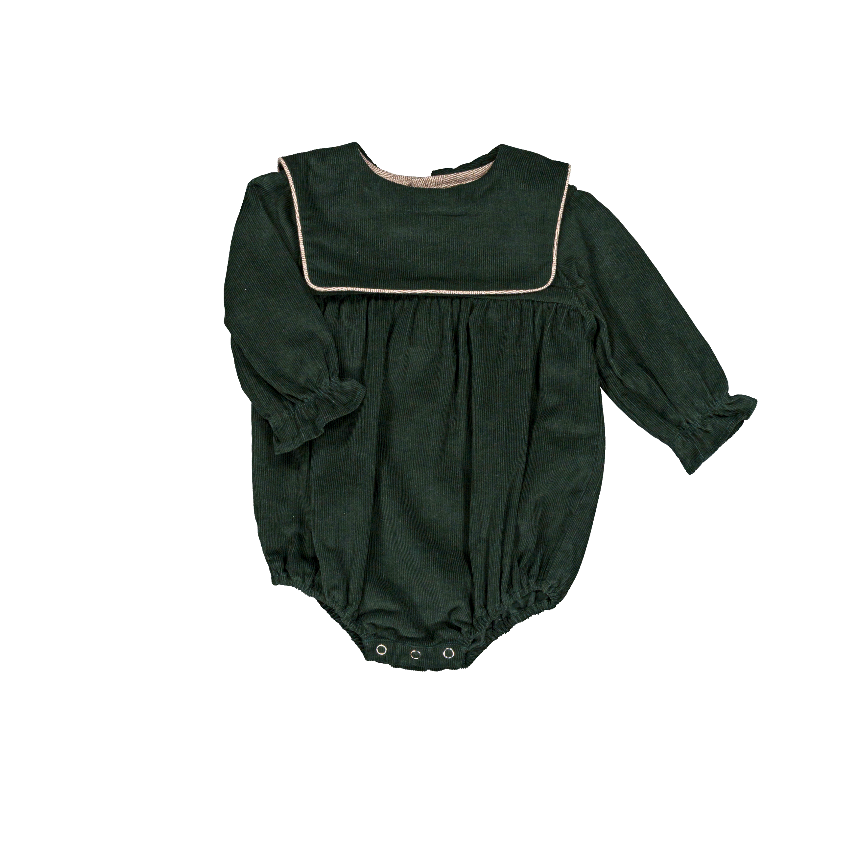 BARBOTEUSE SISI - Velours vert