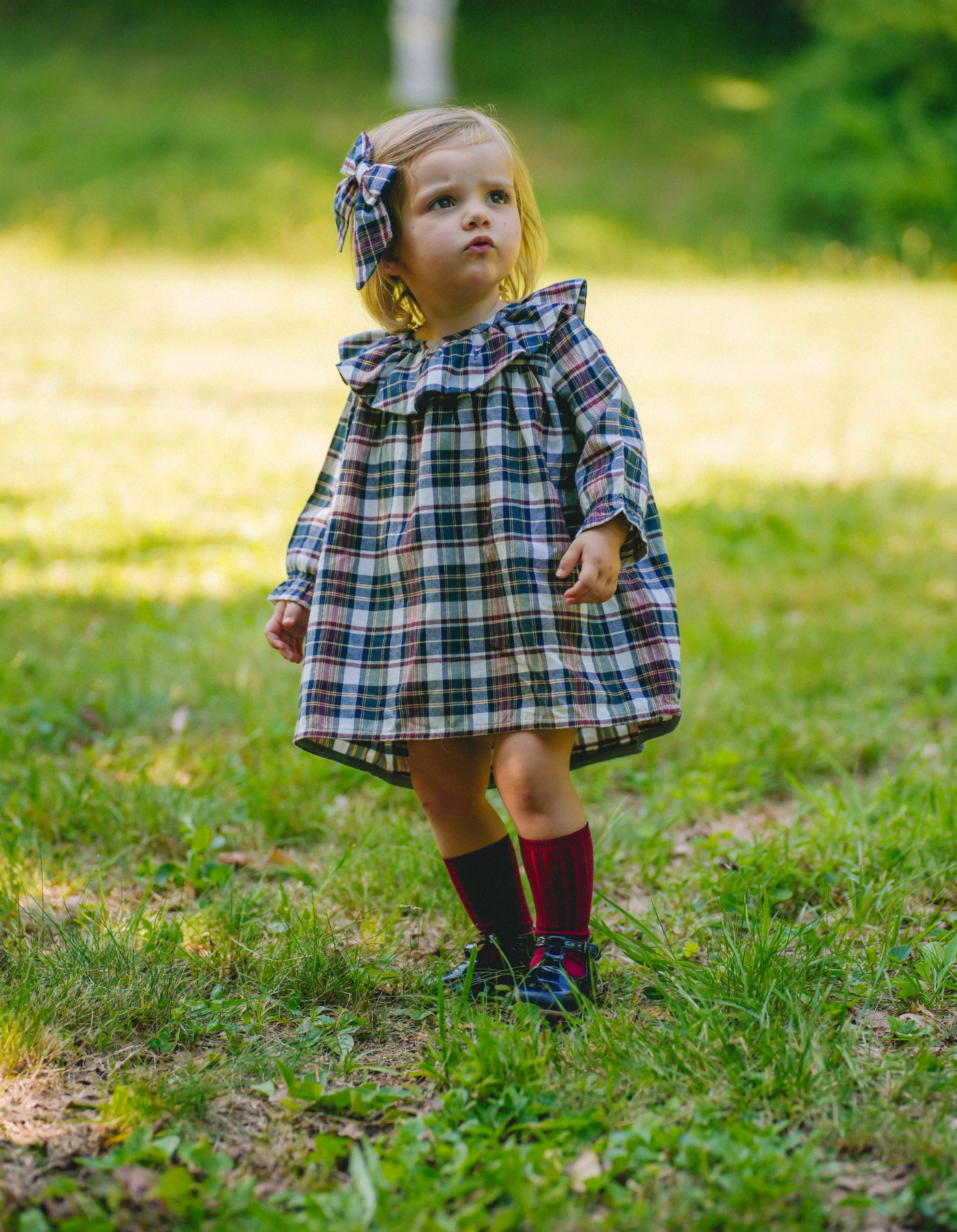 Robe Mary - Tartan de Noël