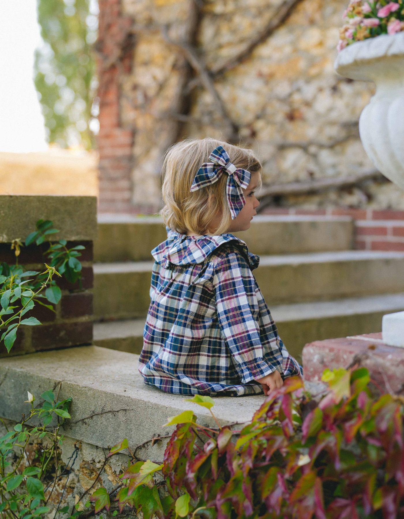 Robe Mary - Tartan de Noël