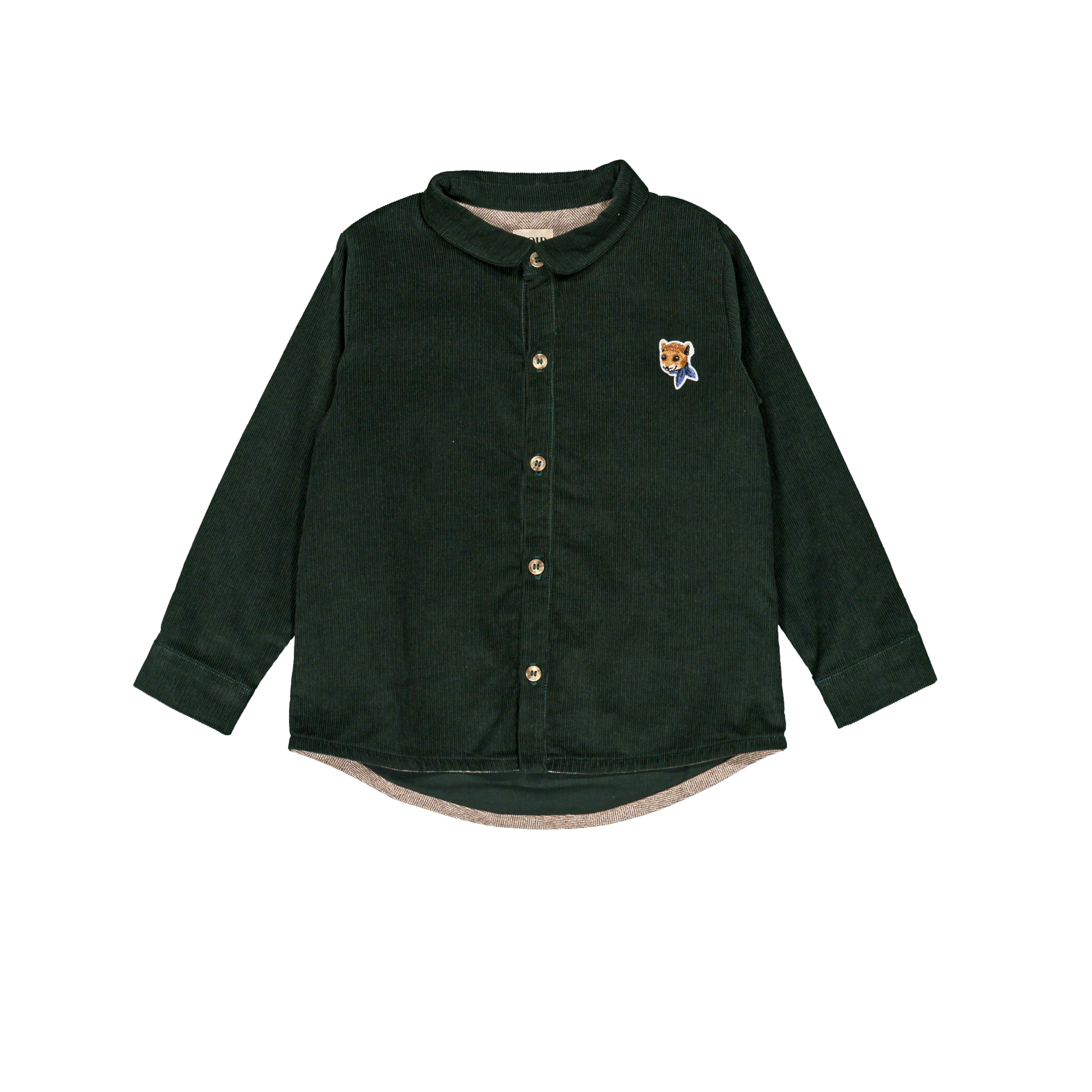 Chemise Parma - Velours vert