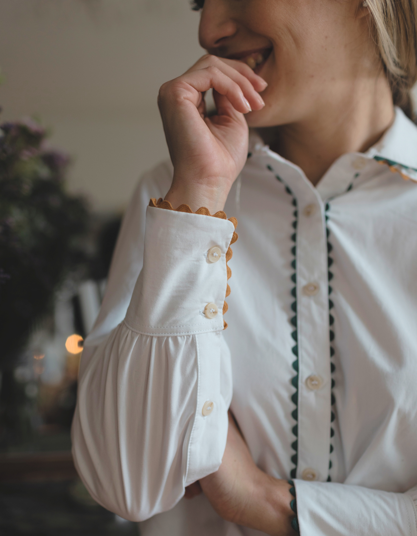 Chemise LOUISA - Blanche