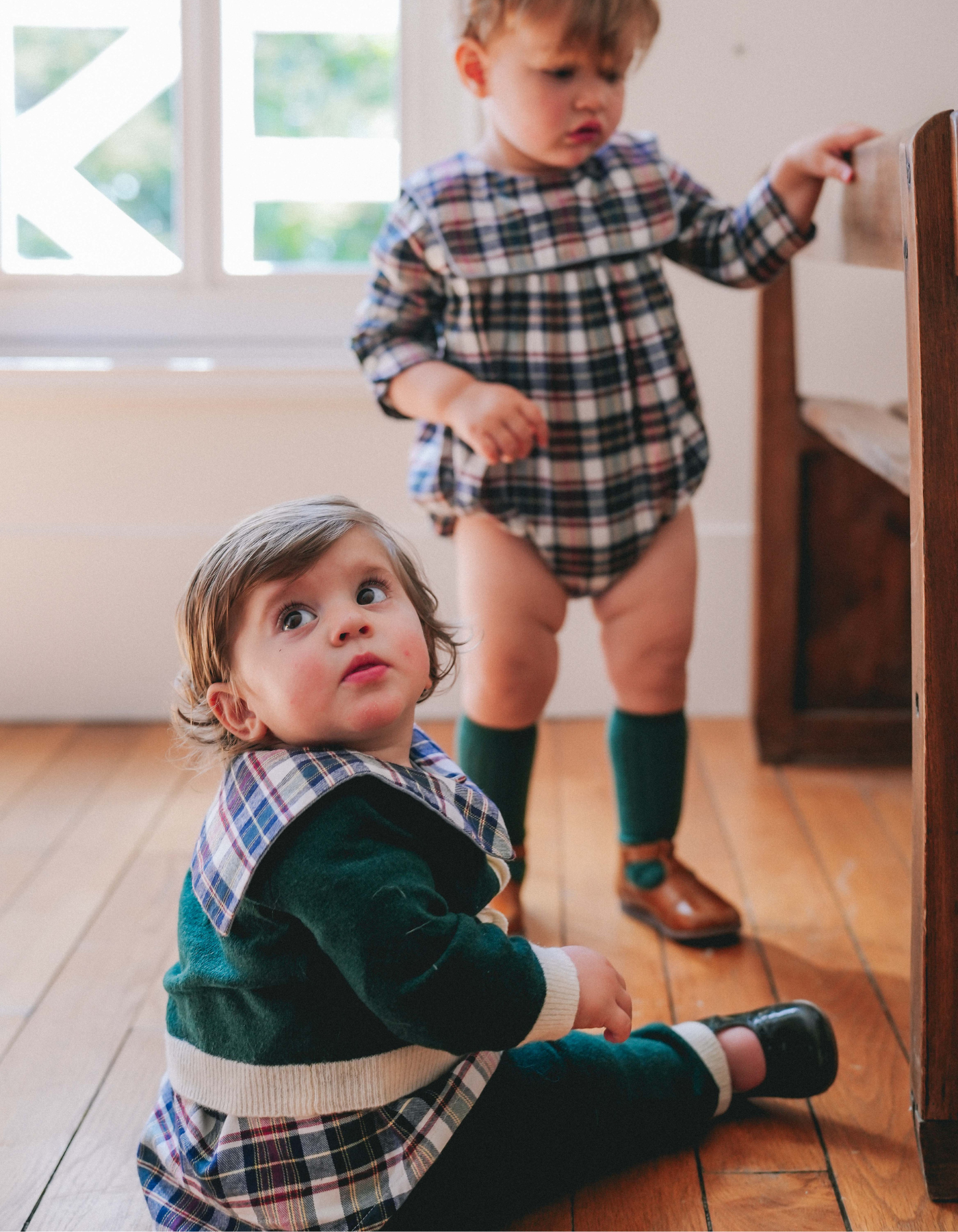 Chemise LORETTE - Tartan de Noël