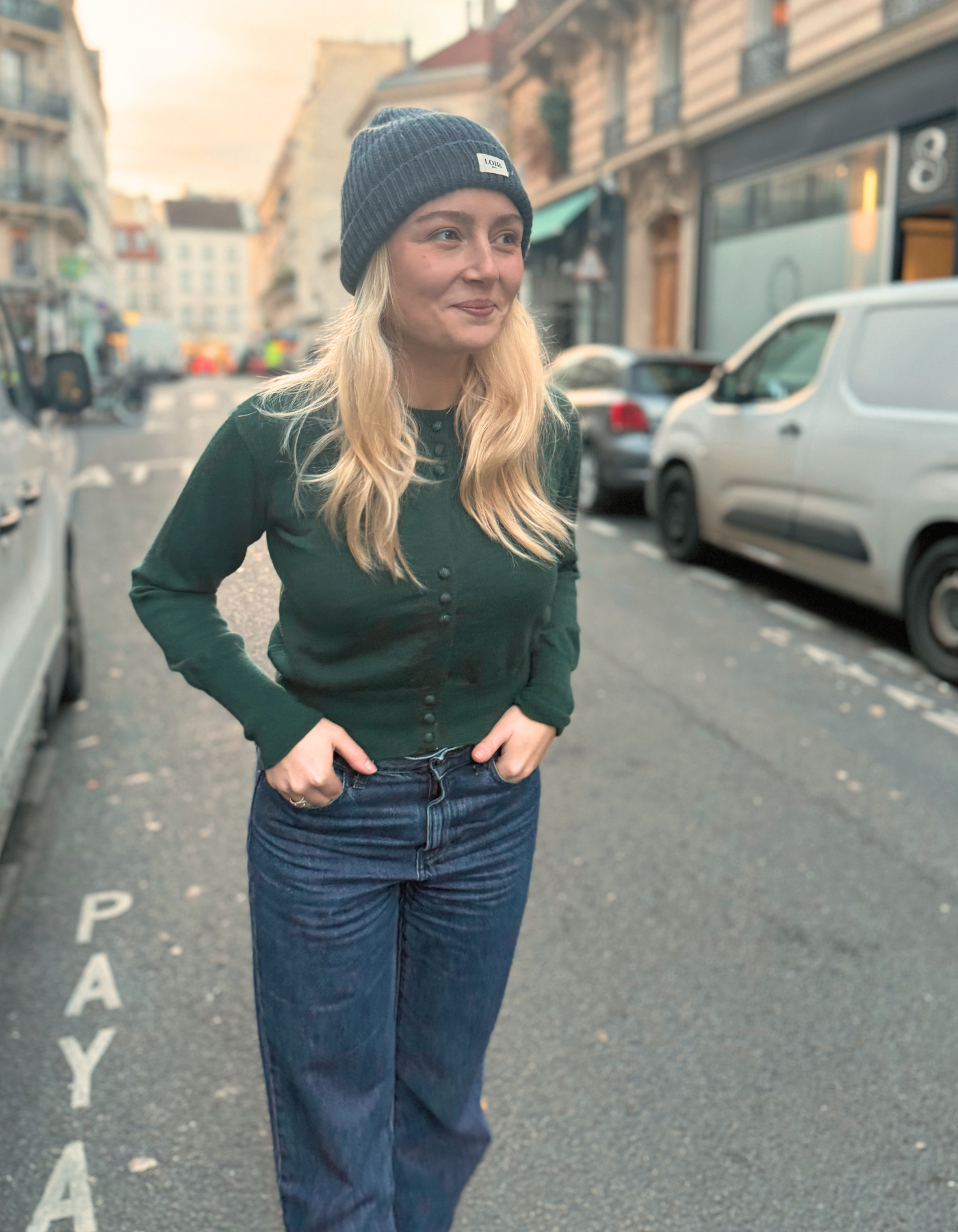 Bonnet ANTHONY - Bleu encre