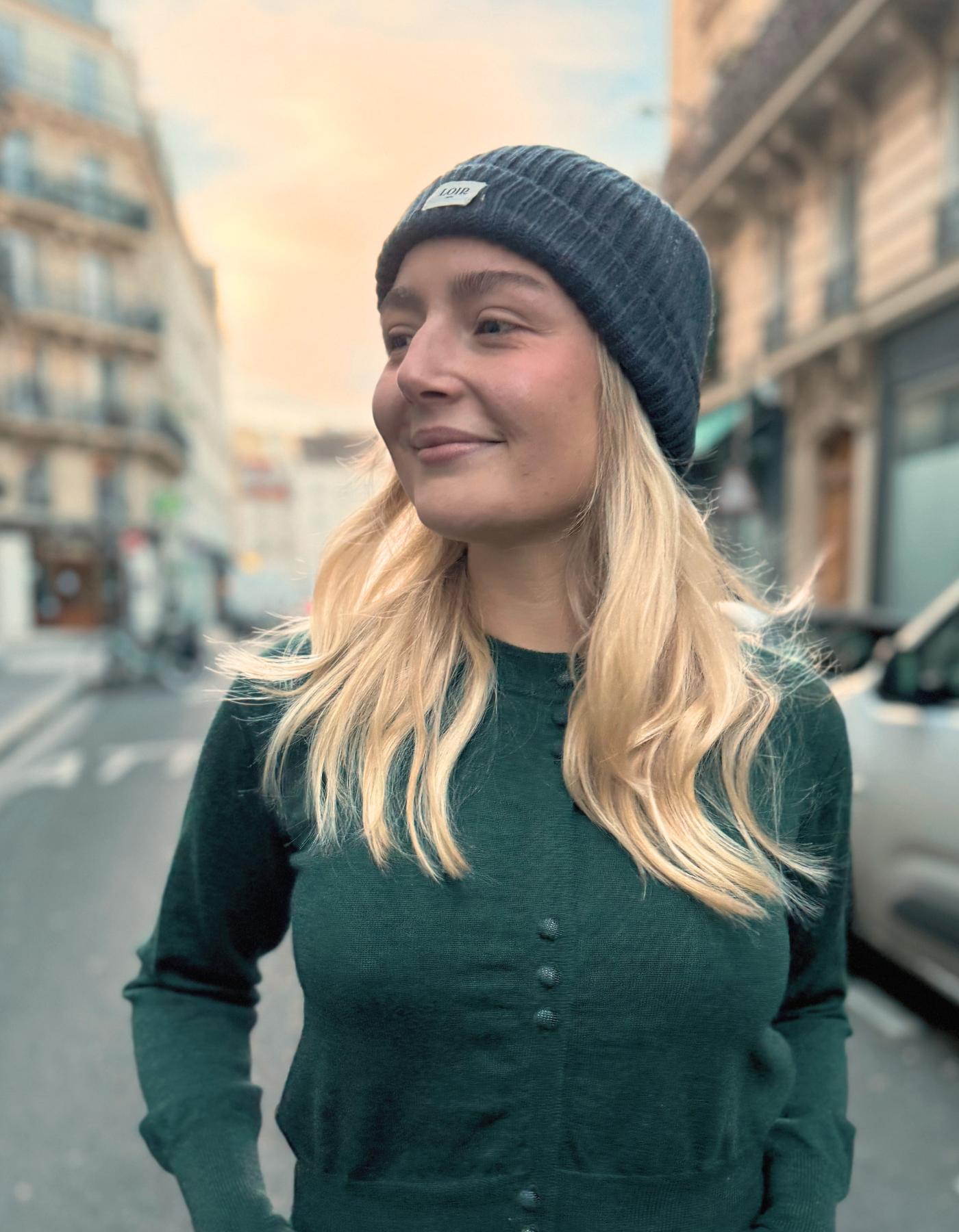 Bonnet ANTHONY - Bleu encre