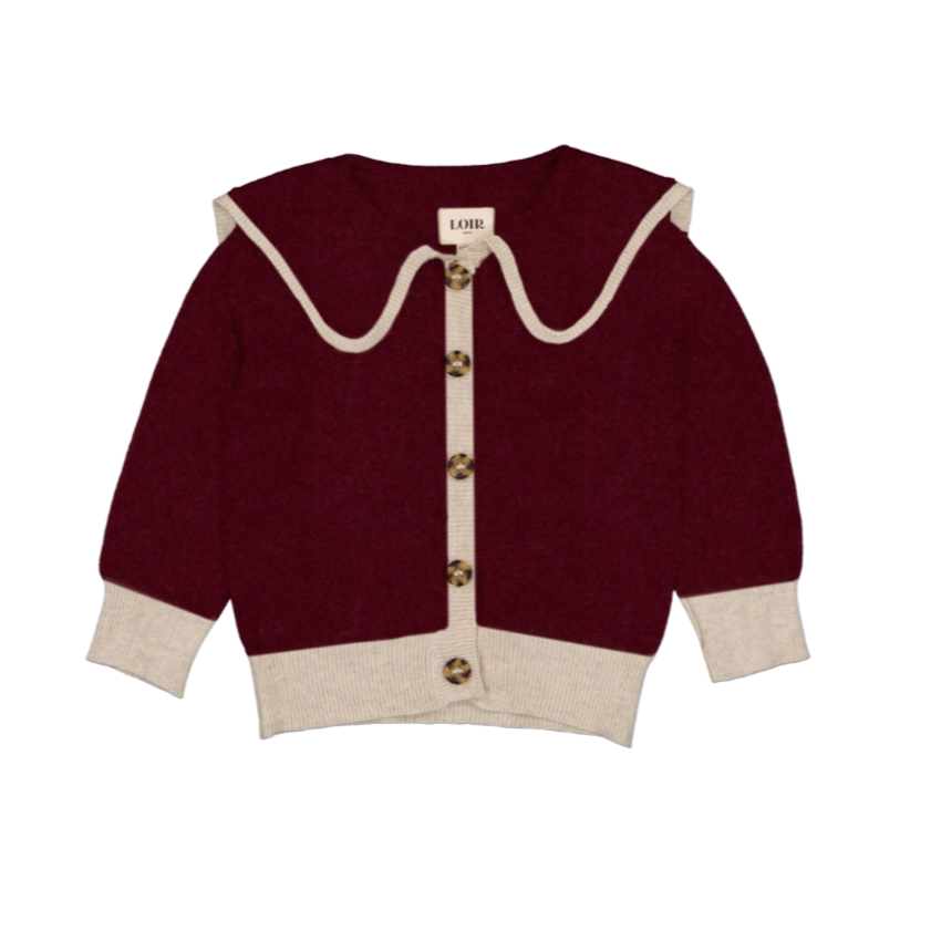 Cardigan LOLA - Prune