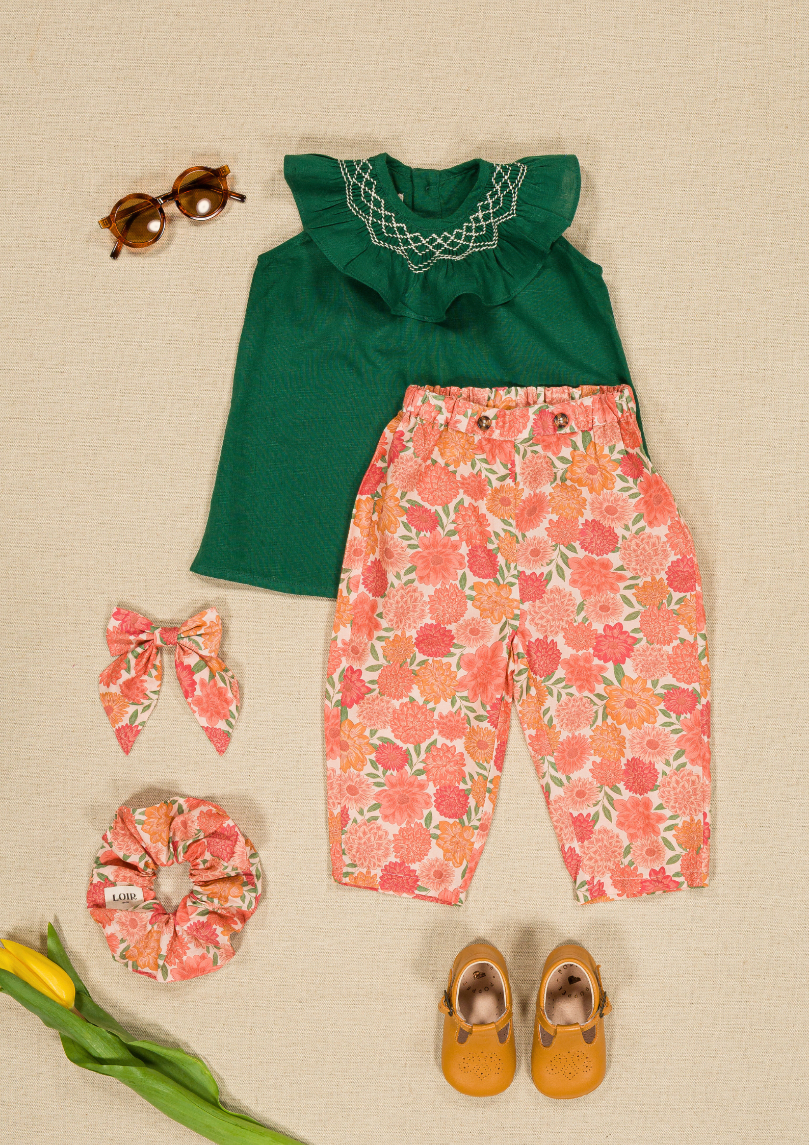 Top Thaïs - Lin vert eden