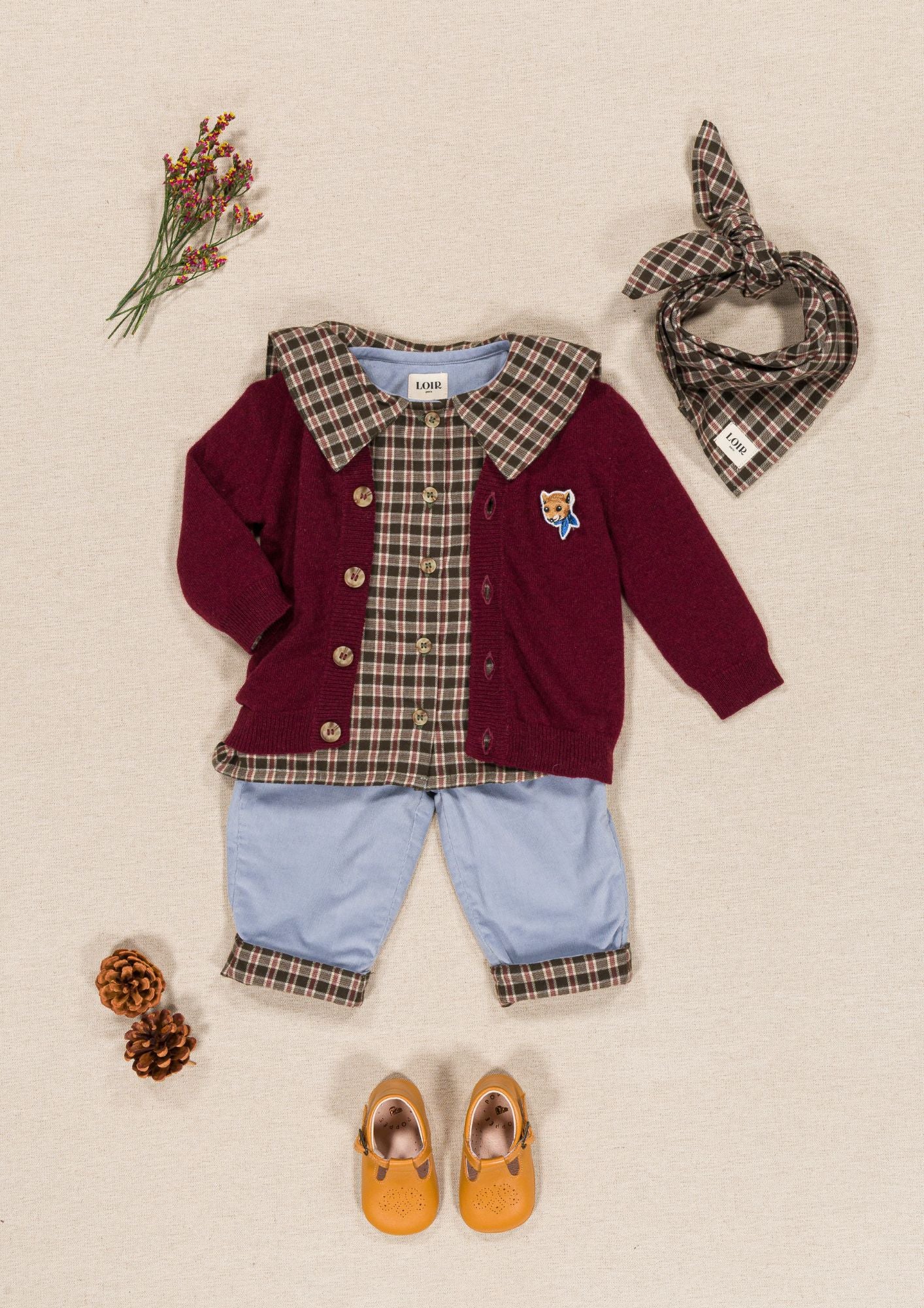 Cardigan Vassili - Prune