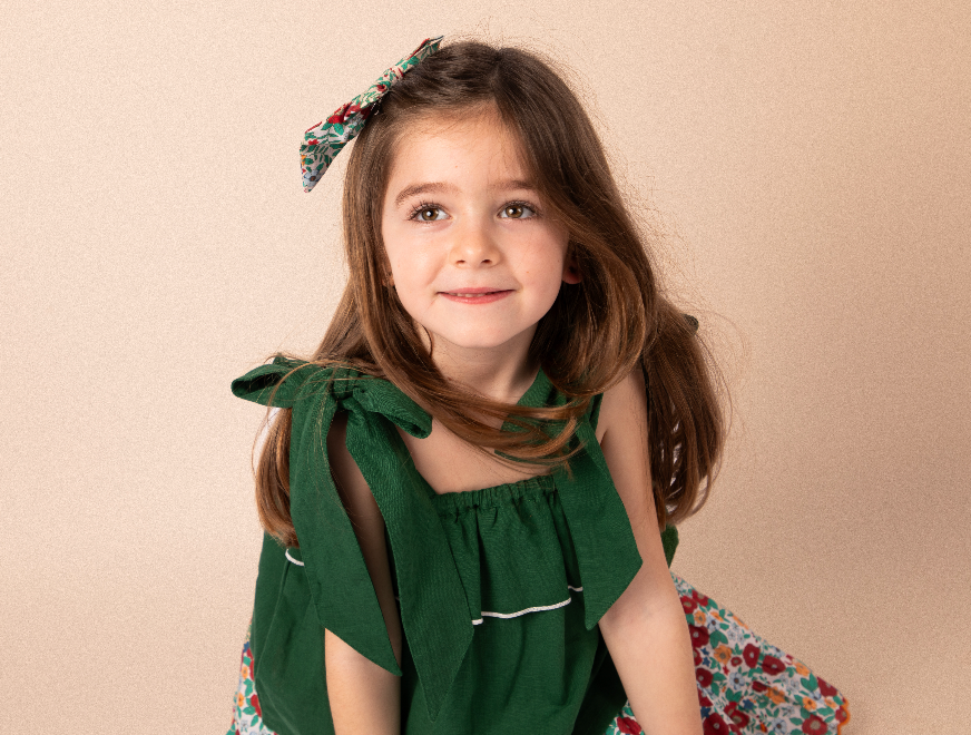 Barette Carlotta - Coquelicot