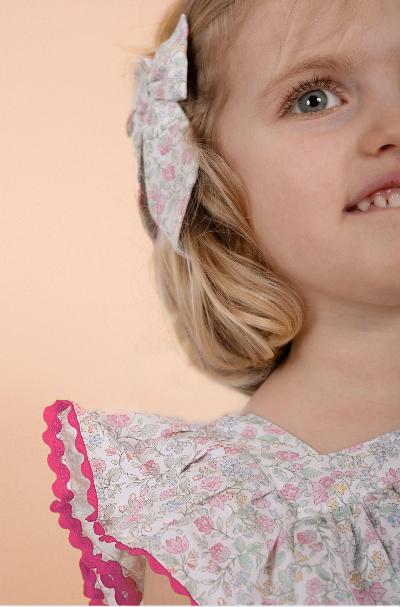 Robe Paz - Fleurs roses