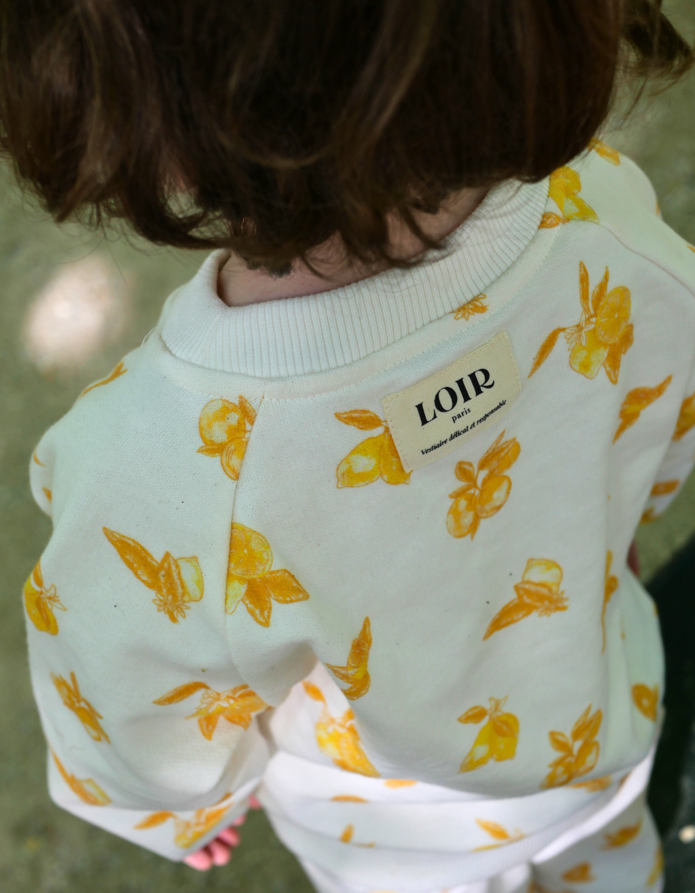 Sweat LEMONADE - Imprimé citron exclusif LOIR paris®
