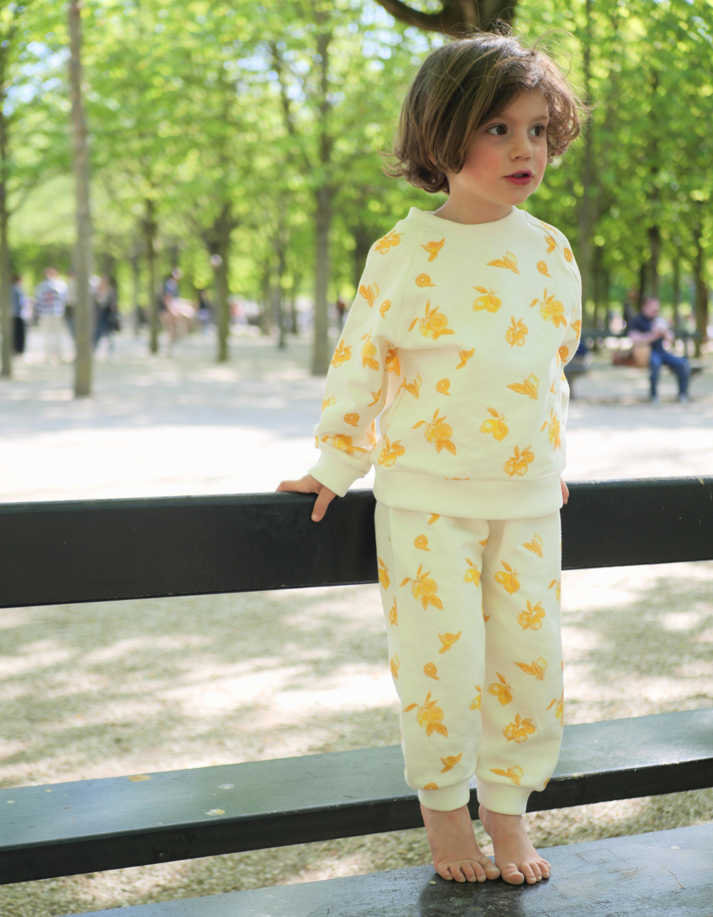 Sweat LEMONADE - Imprimé citron exclusif LOIR paris®