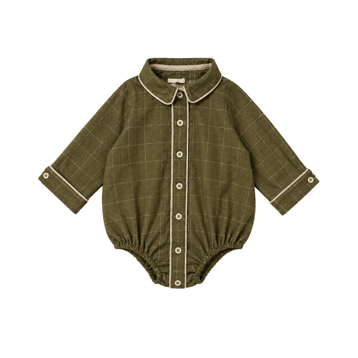 Barboteuse Orso - Carreaux Verts