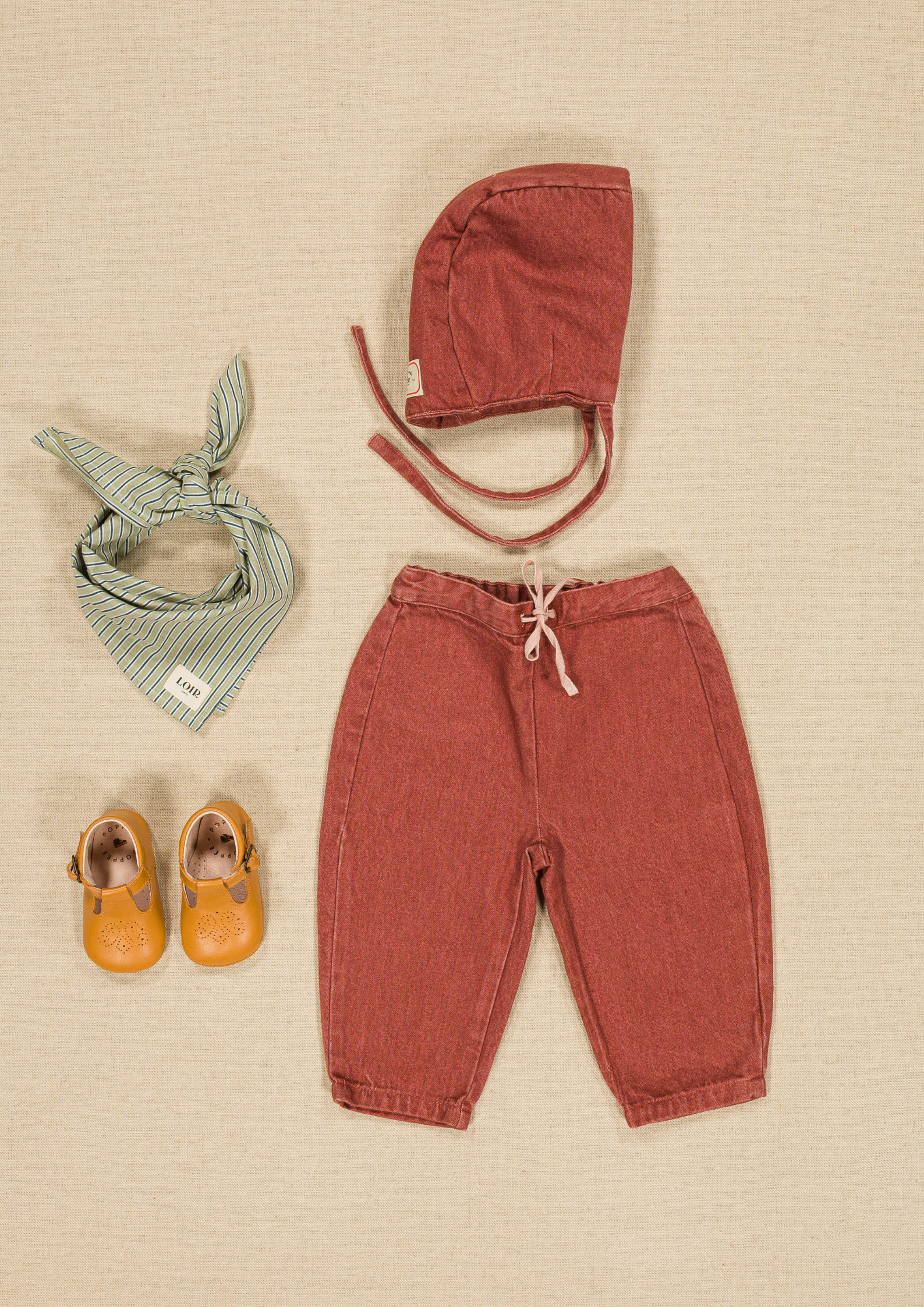 Béguin Prune - Denim terracotta