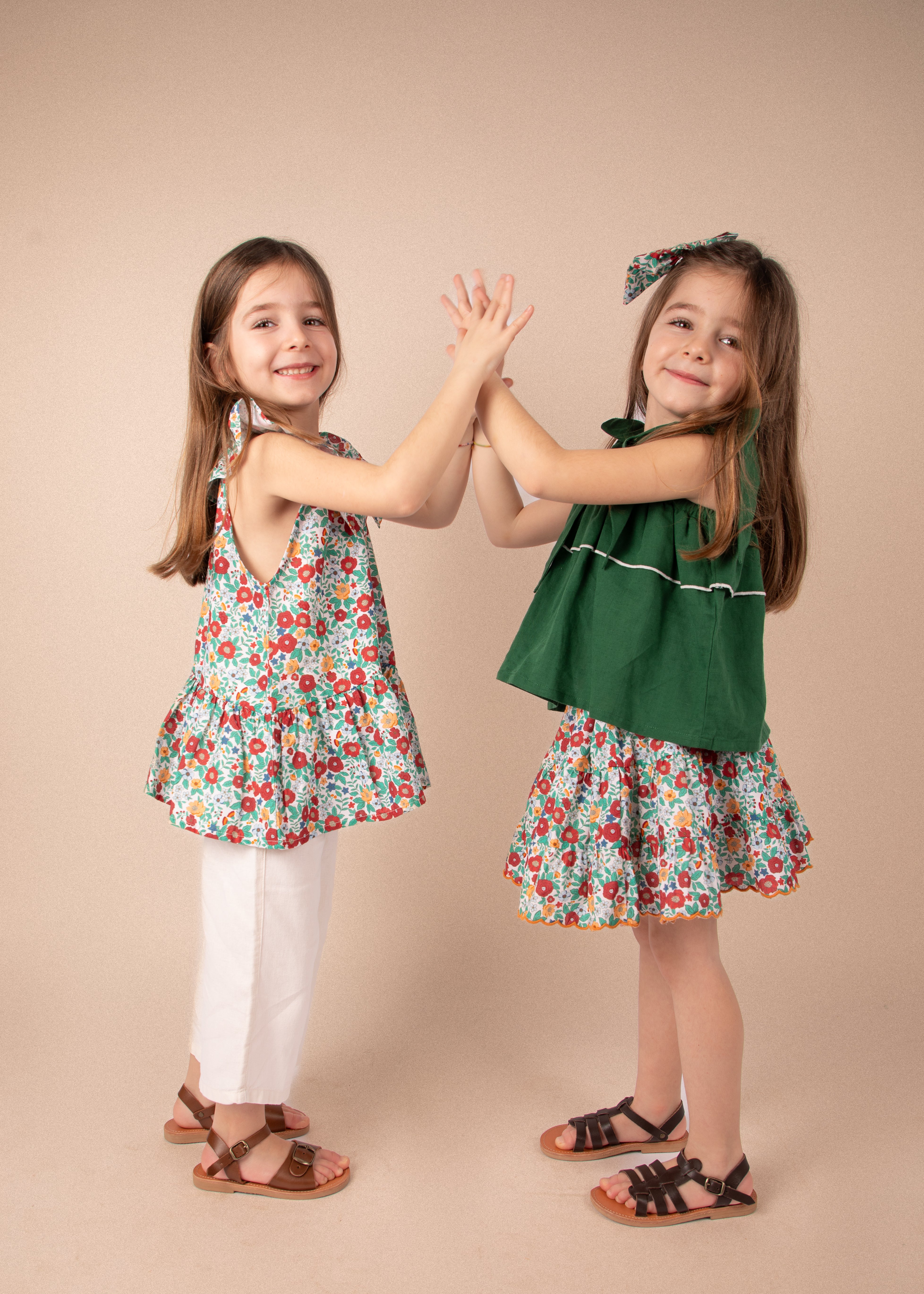 Jupe Bea - Coquelicot