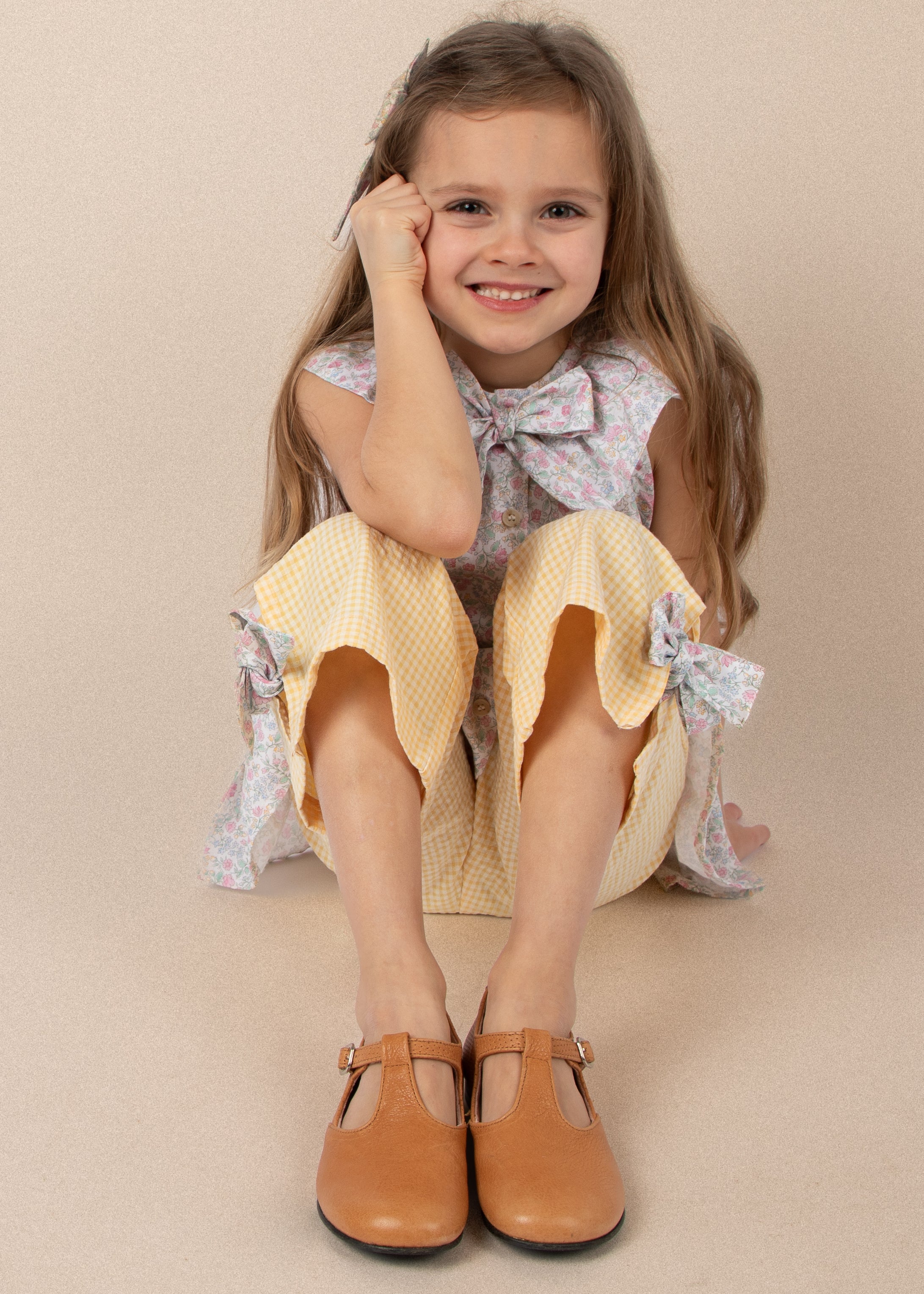 Chemise Hortense - Fleurs roses