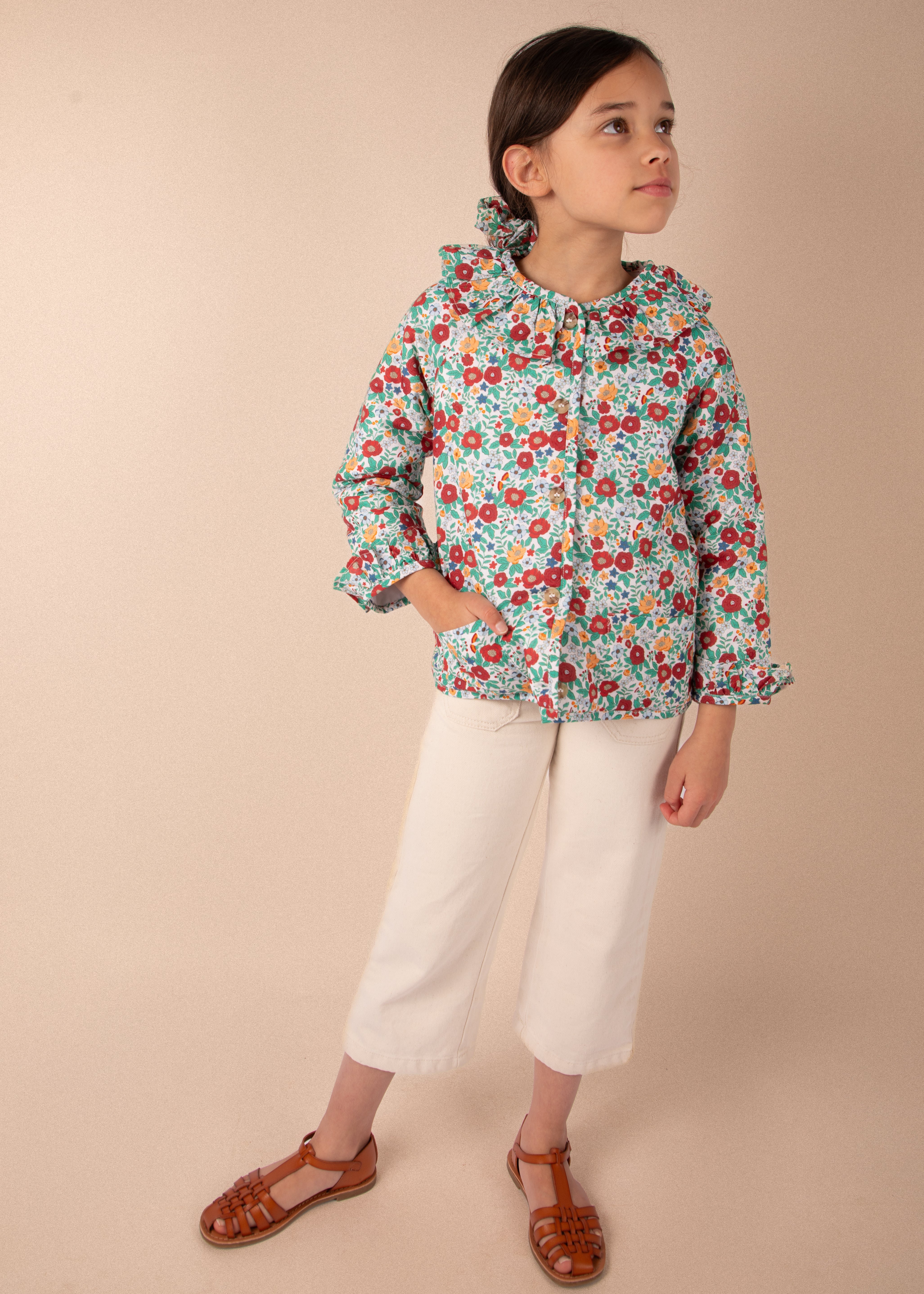 Veste Frida - Coquelicot