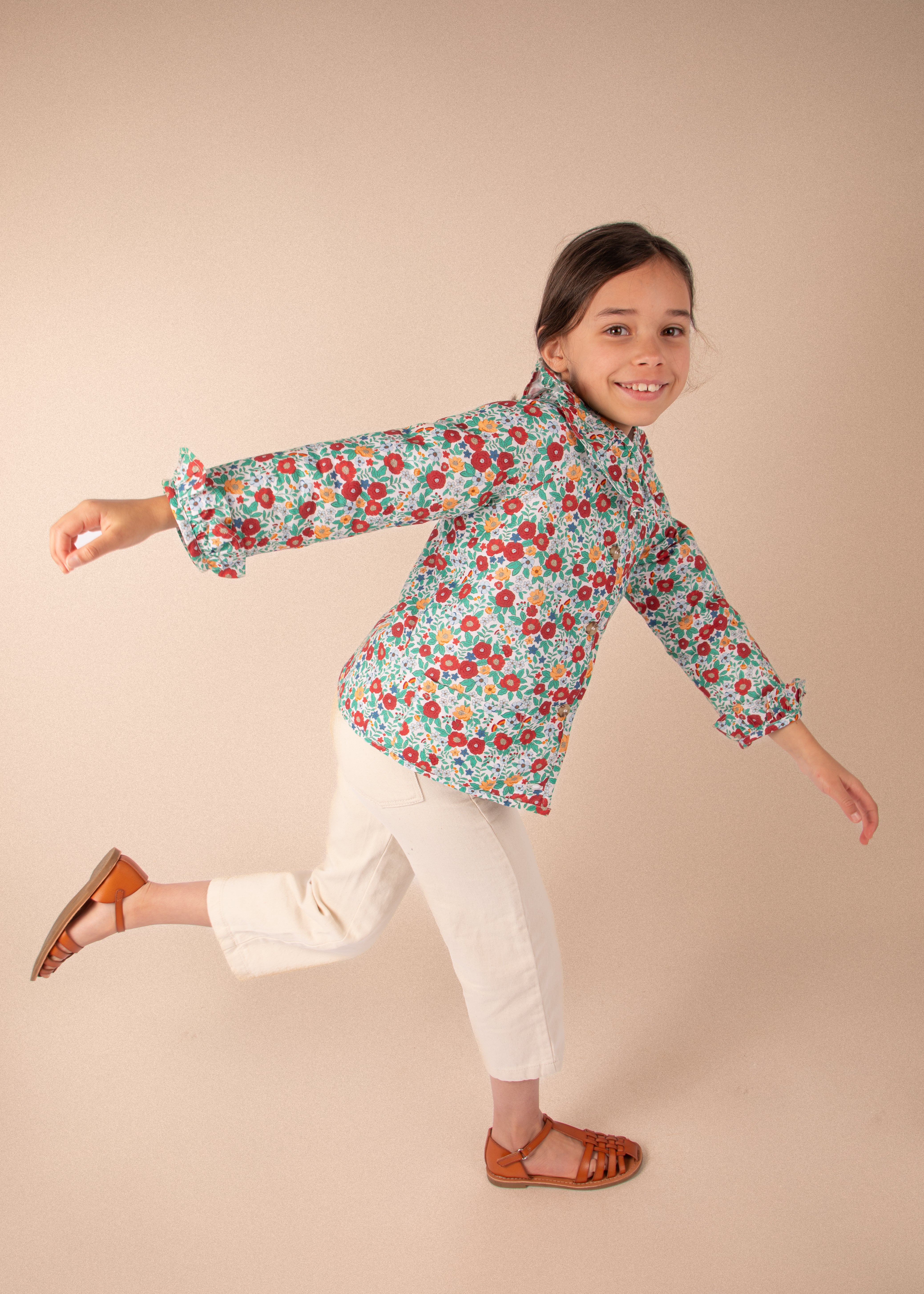 Veste Frida - Coquelicot