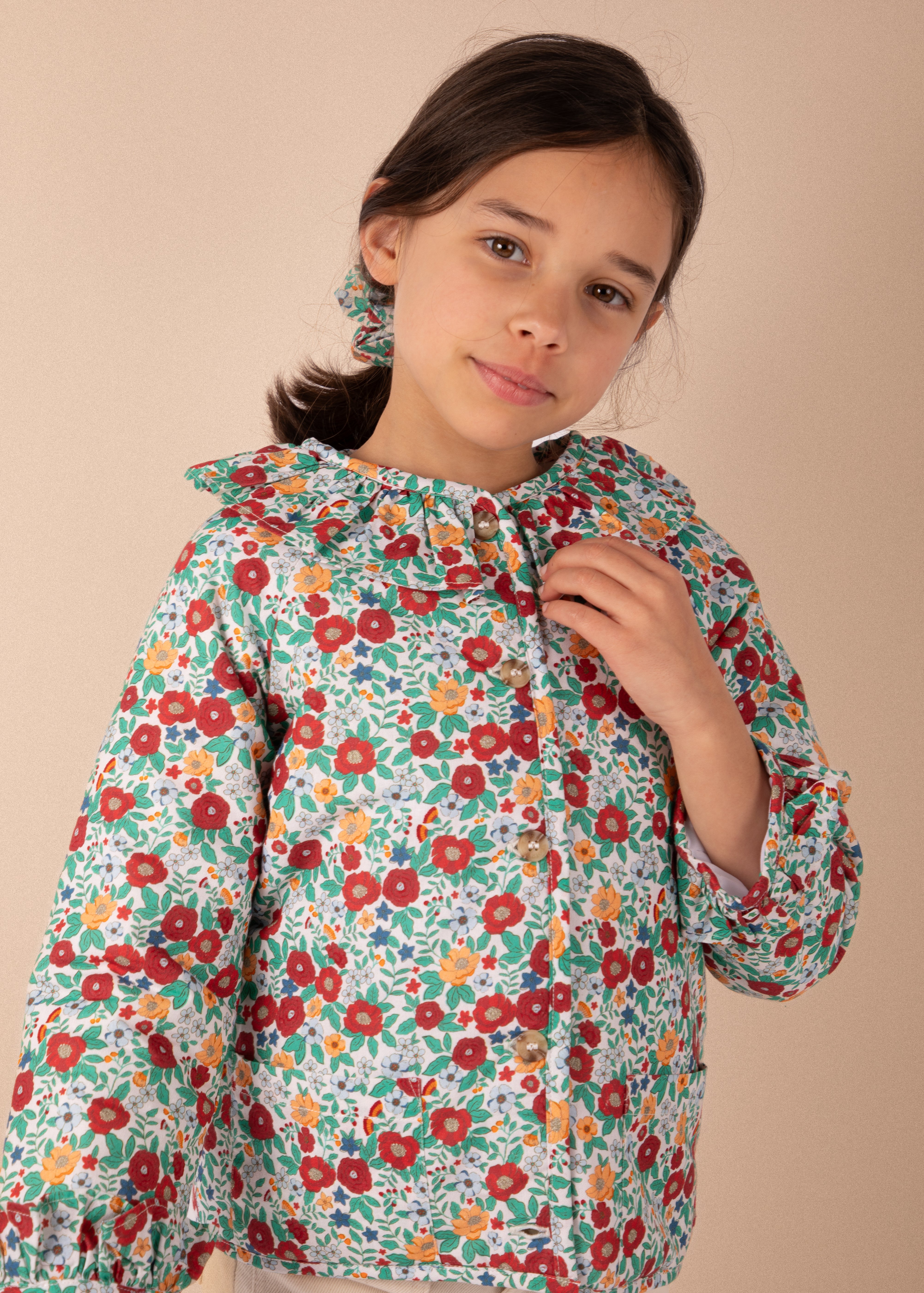 Veste Frida - Coquelicot