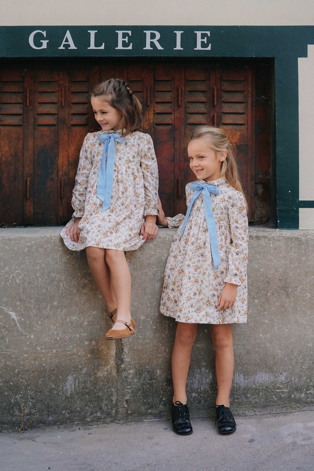 Robe Elise - Velours Fleuri