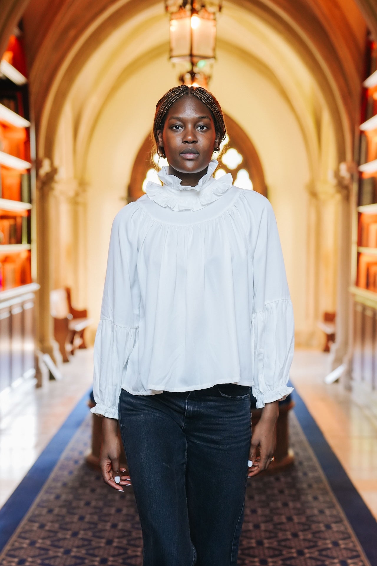 BLOUSE ESPERANCE - BLANC