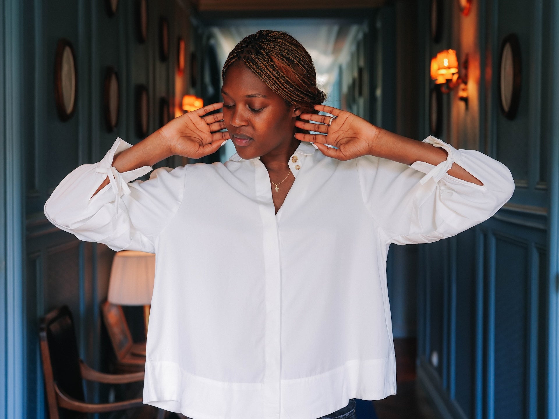 BLOUSE CLAUDIA - Blanc