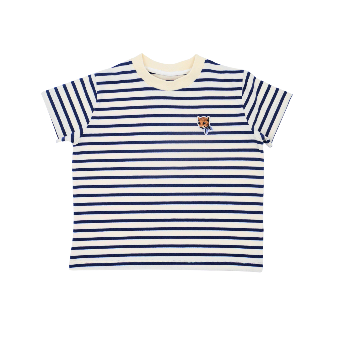 Tee-shirt MILAN - Rayures bleues