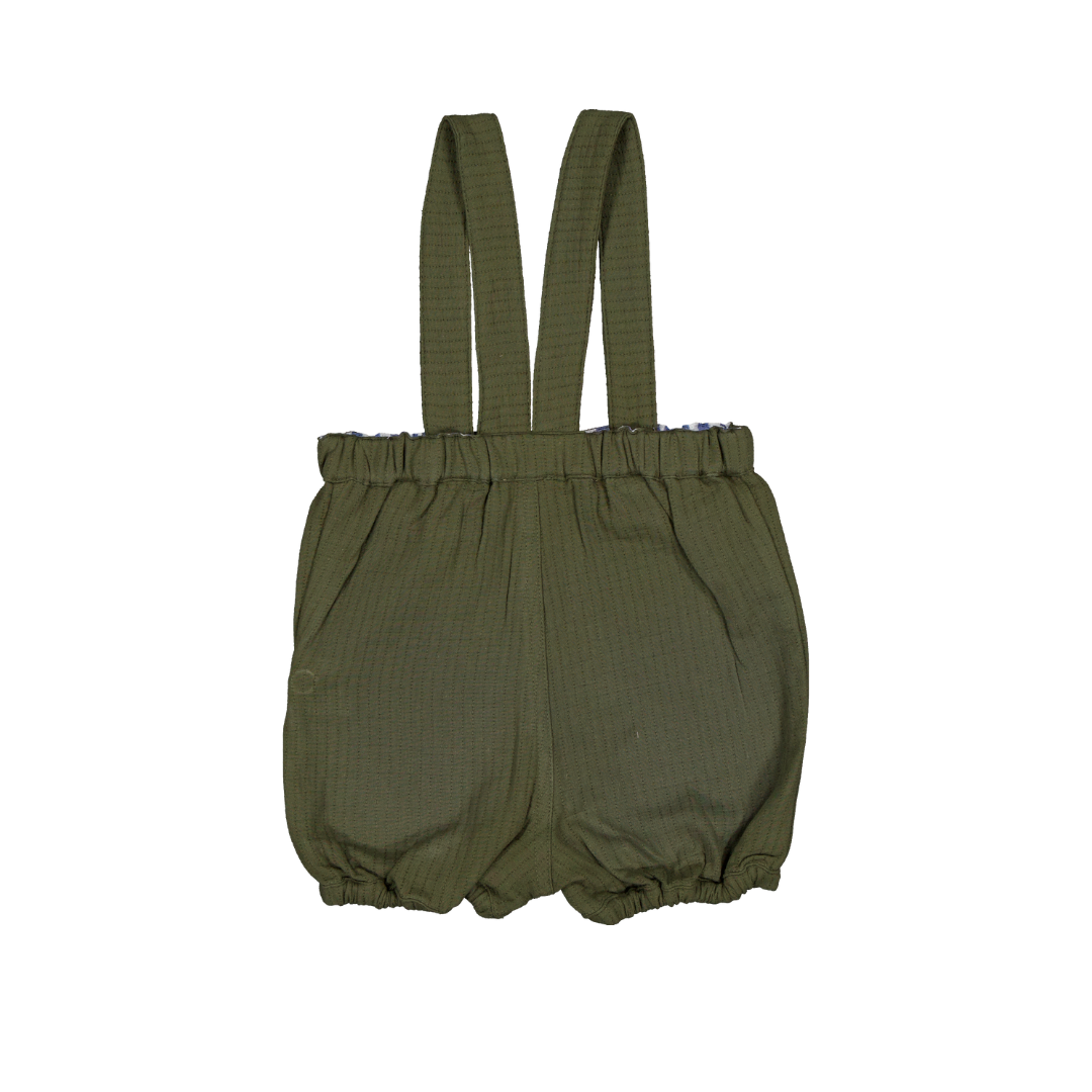 Short OLIVE - Coton vert