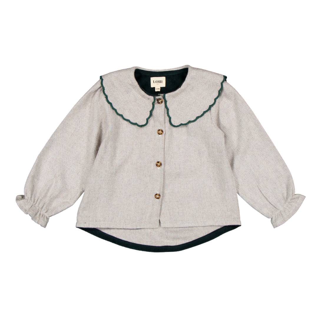 Chemise LORETTA - Chevron Gris