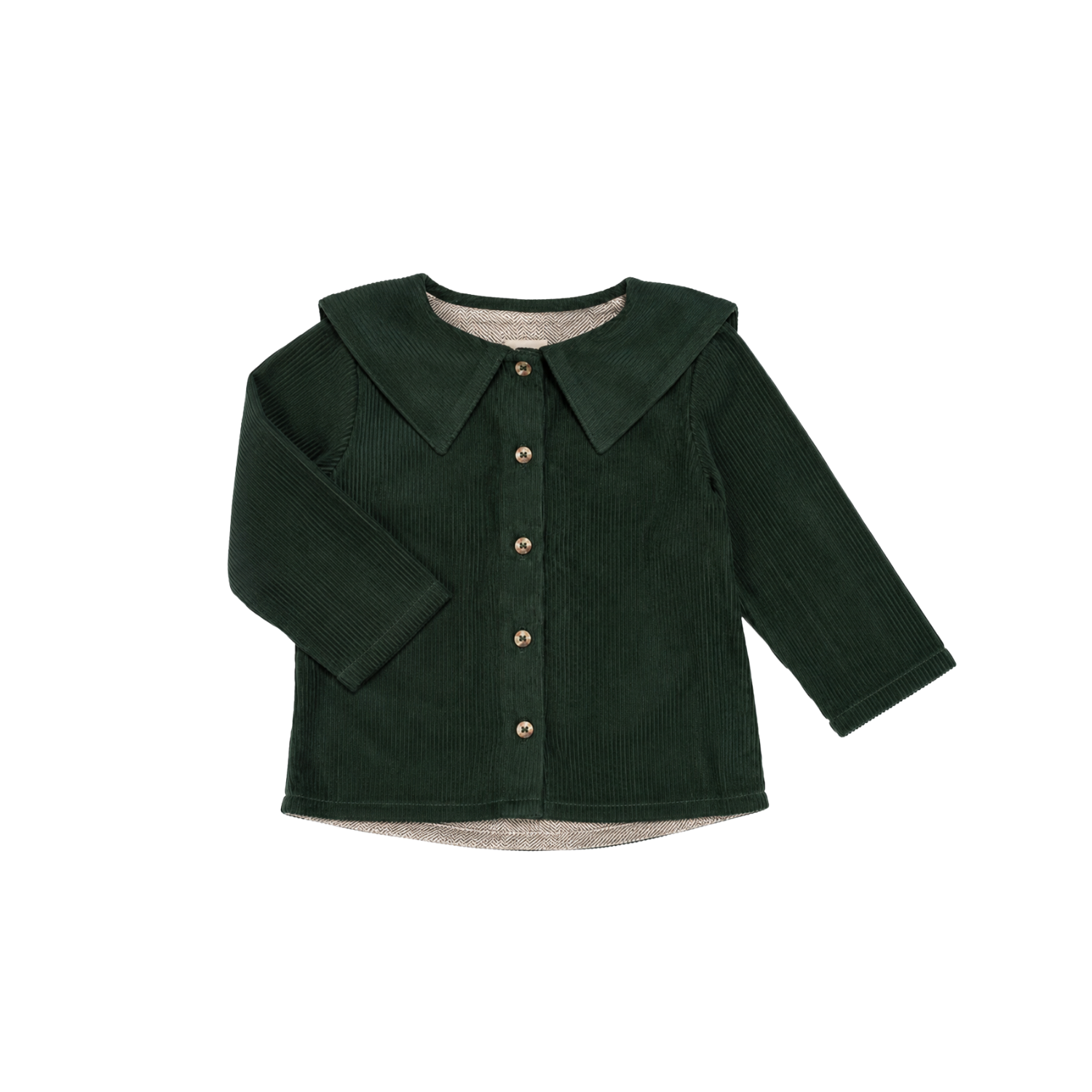 Chemise Lorette - Velours vert