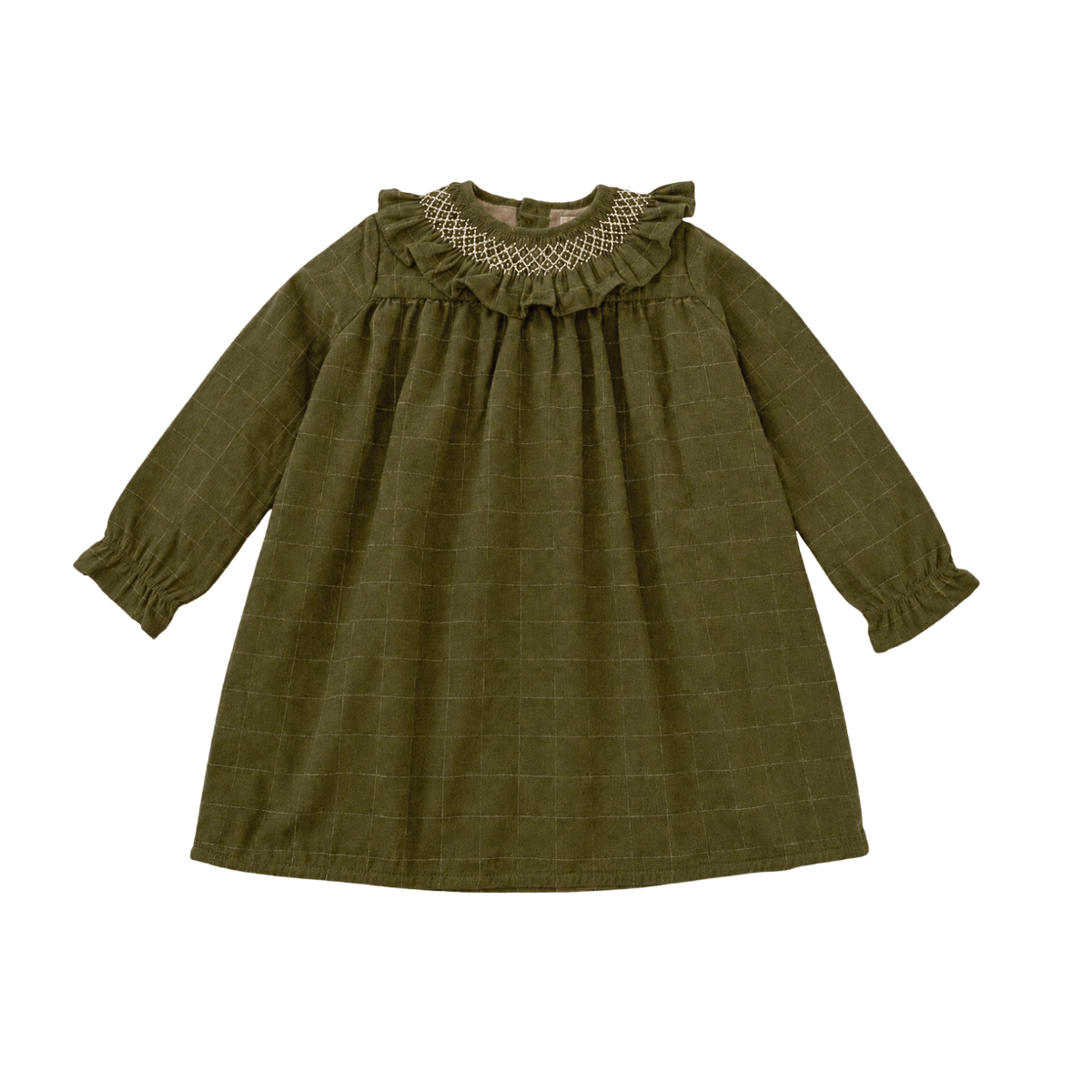 Robe Mary - Carreaux Vert