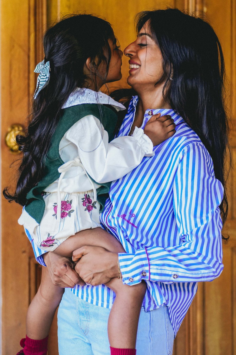 Chemise ROSA - Rayures bleues