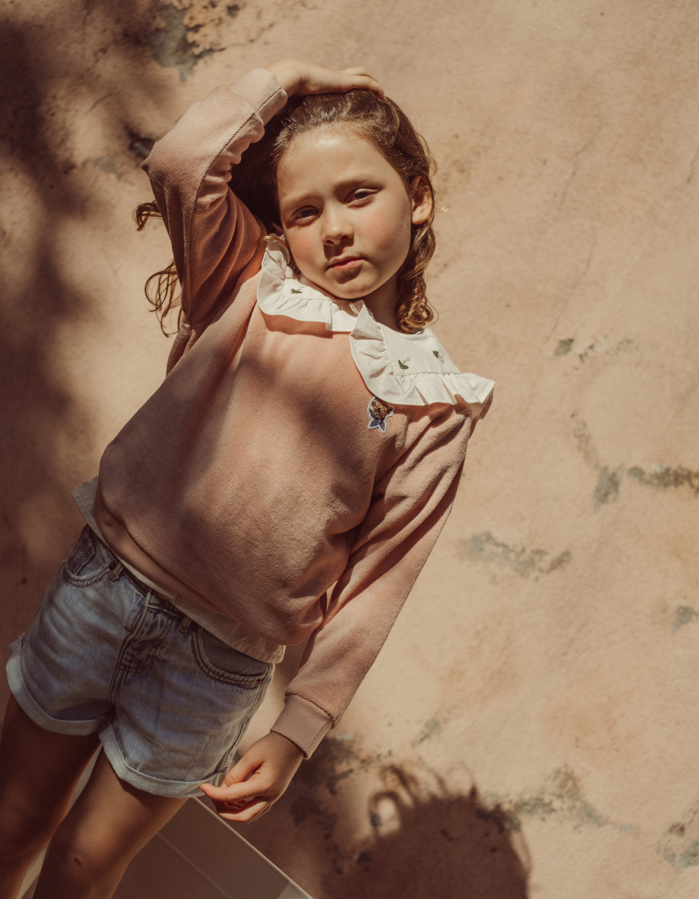 Sweat GRIMAUD - Rose fleur de lotus