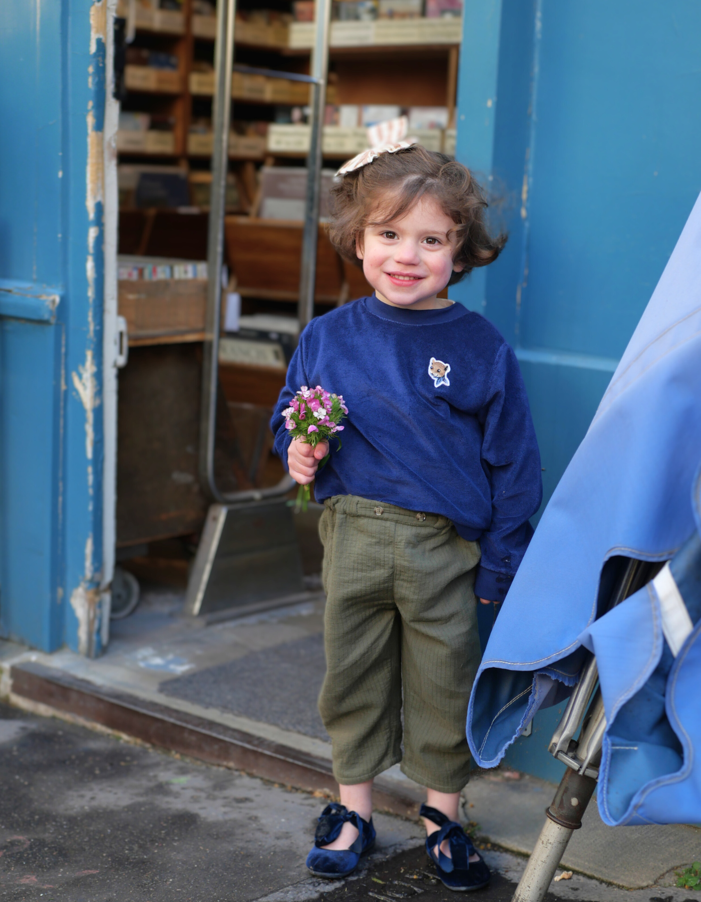 Sweat GRIMAUD - Bleu Victorien