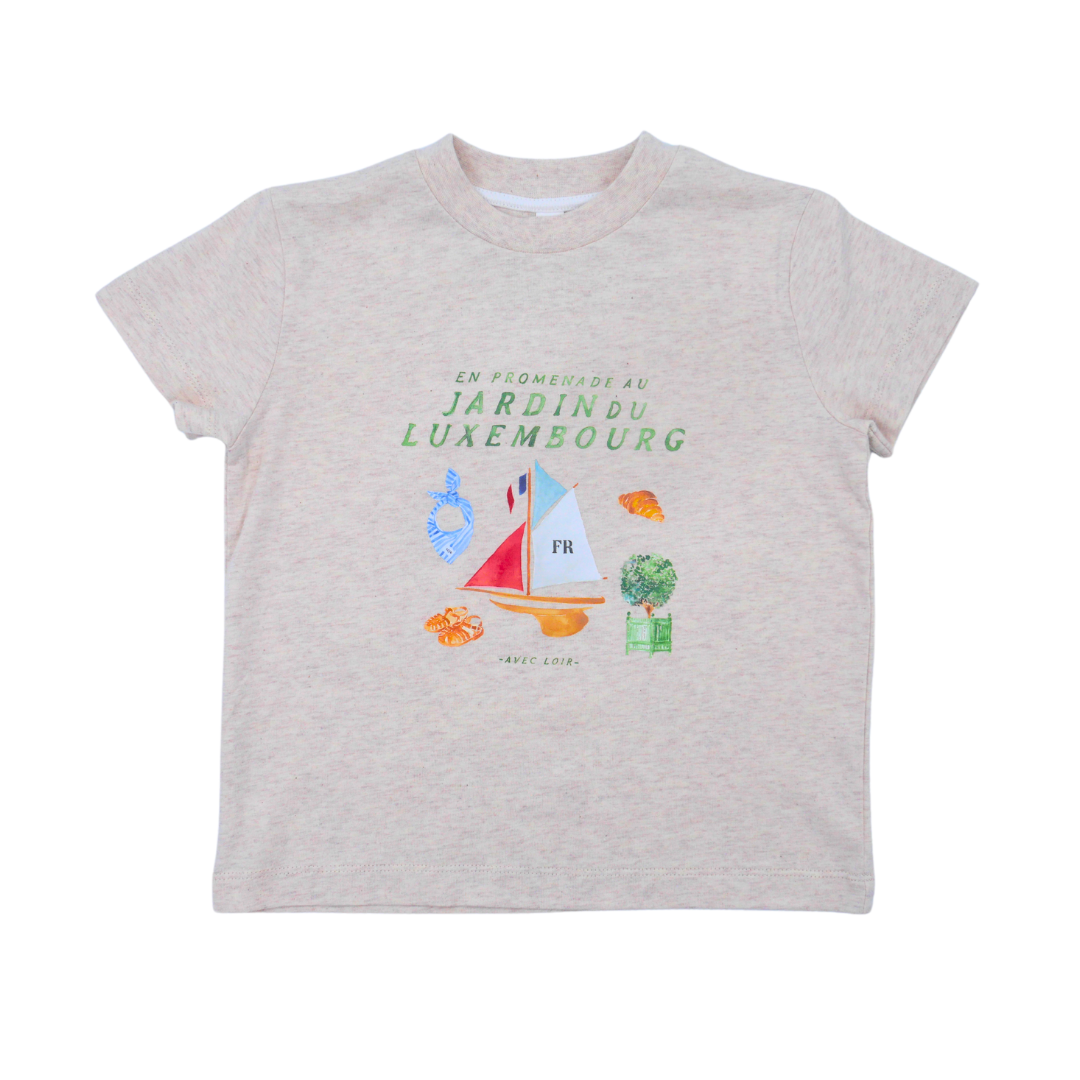 Tee-shirt GARDEN - Beige chiné