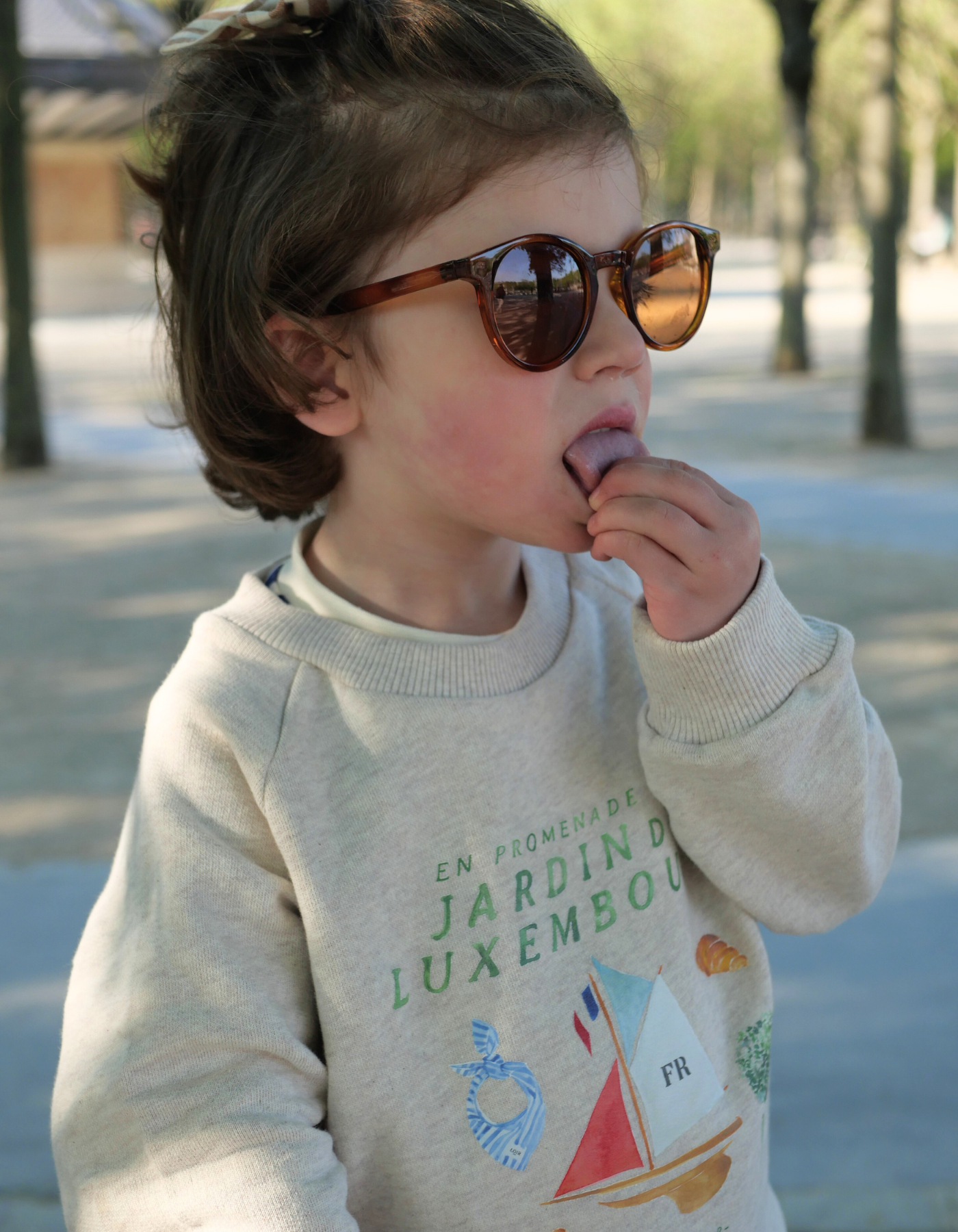 Sweat GARDEN - Beige chiné