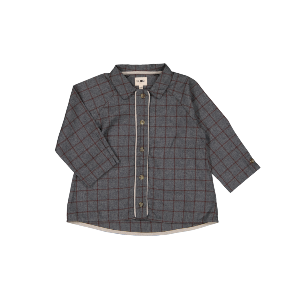 Chemise FEODOR - Flanelle grise