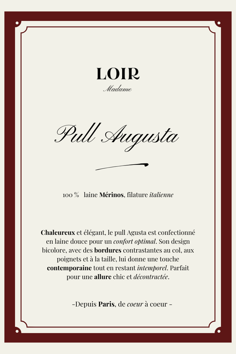 Pullover AUGUSTA - Vert sapin / crème