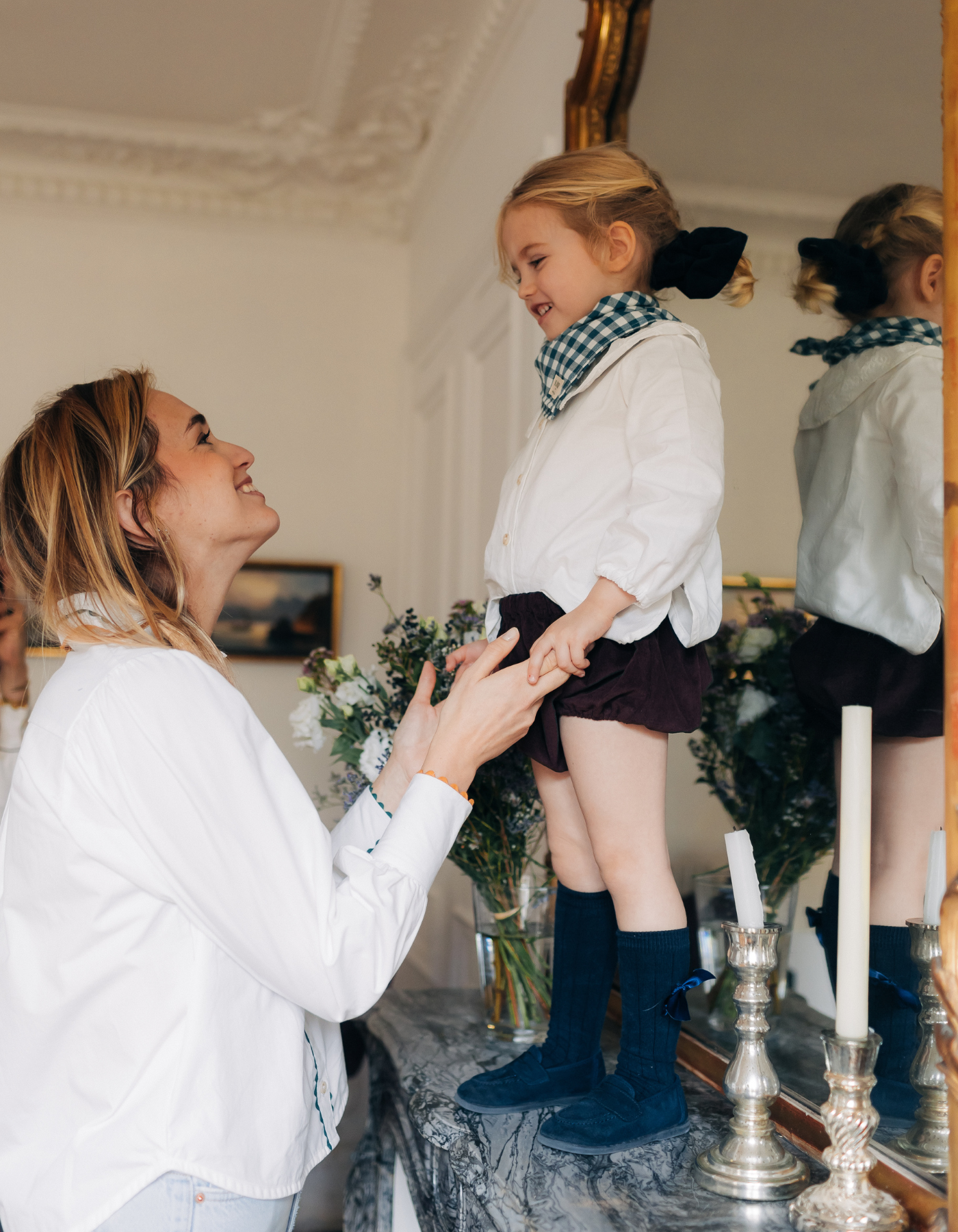 Foulard ALFRED - Vichy vert