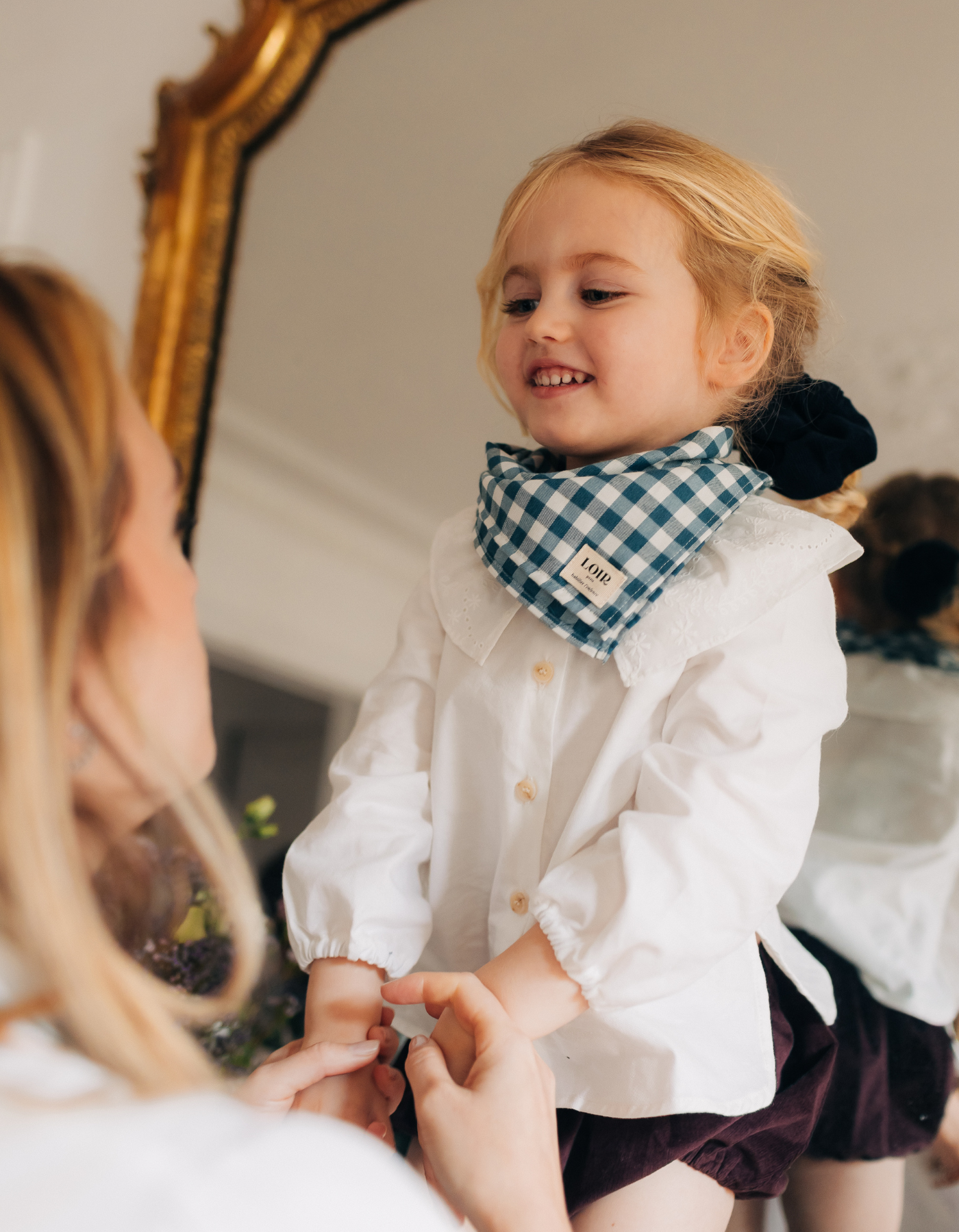 Foulard ALFRED - Vichy vert