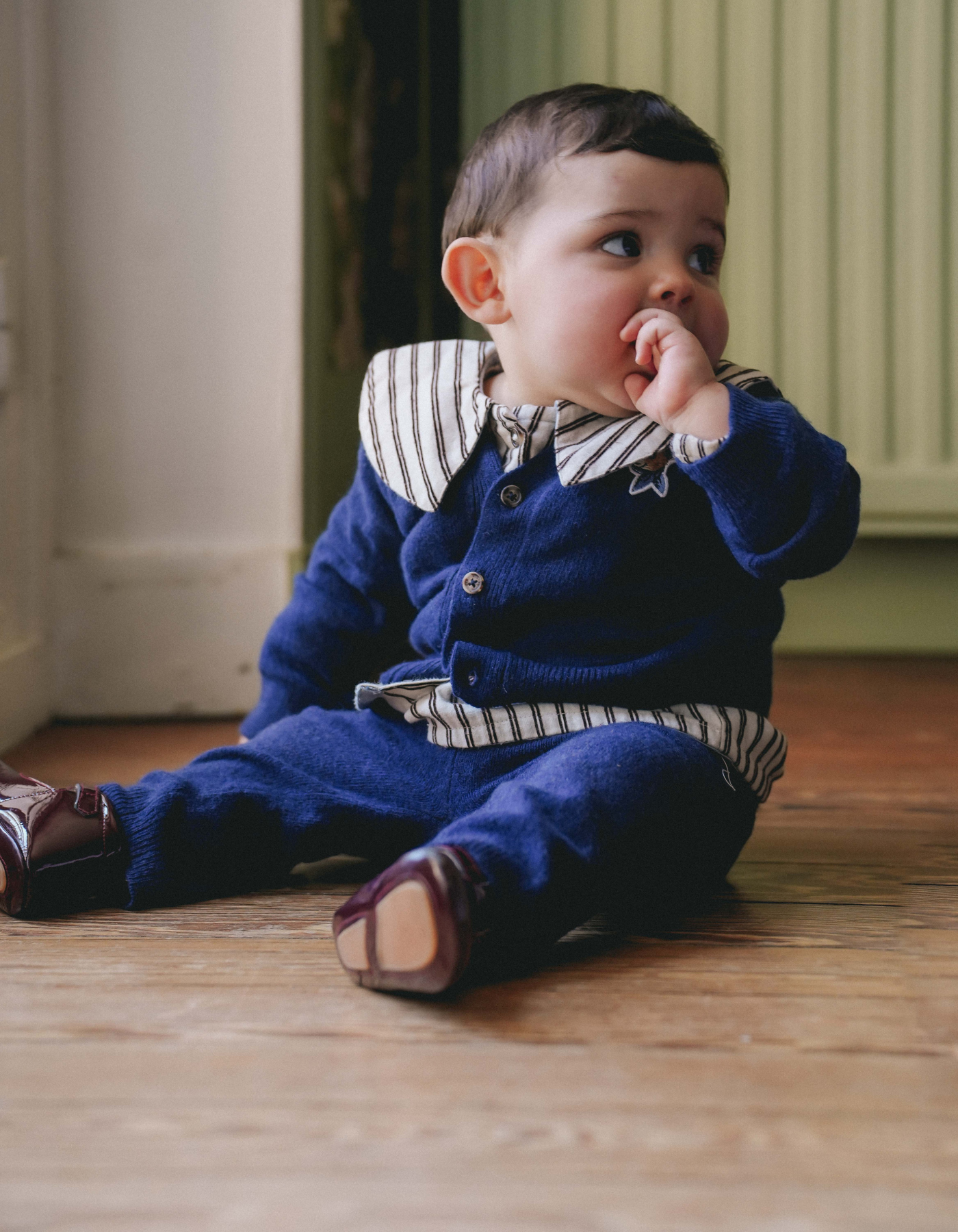 Cardigan VASSILI - Bleu