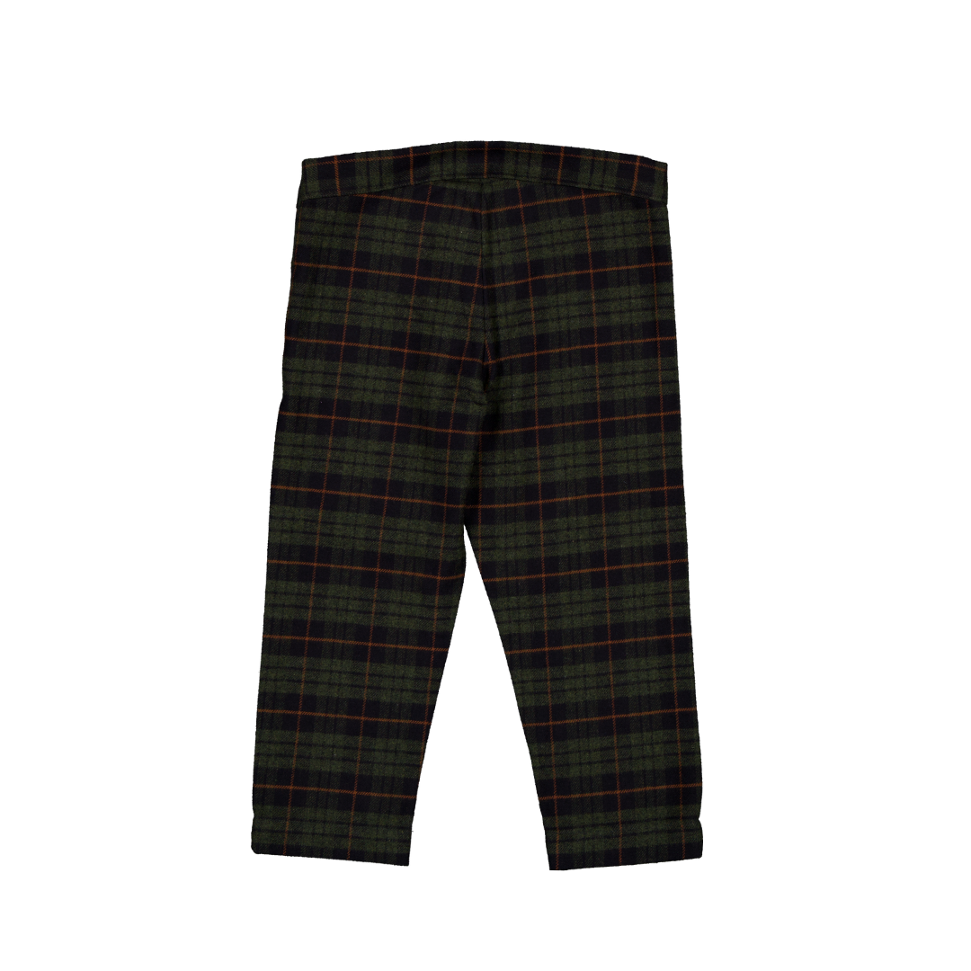 Pantalon CAROTTE - Tartan Bleu Marine