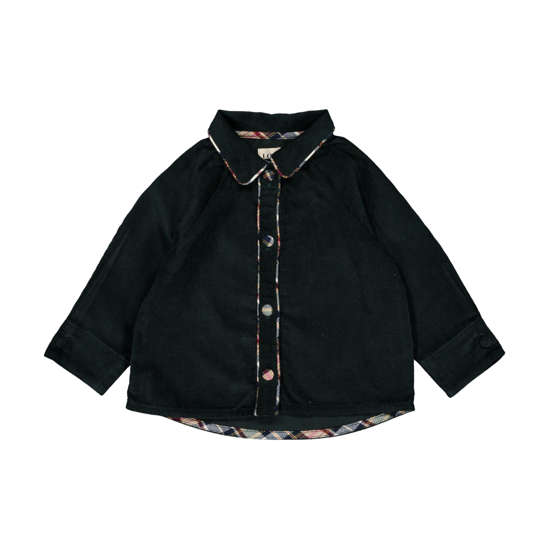 Chemise FÉODOR Velours vert - Capsule de Noël ✨