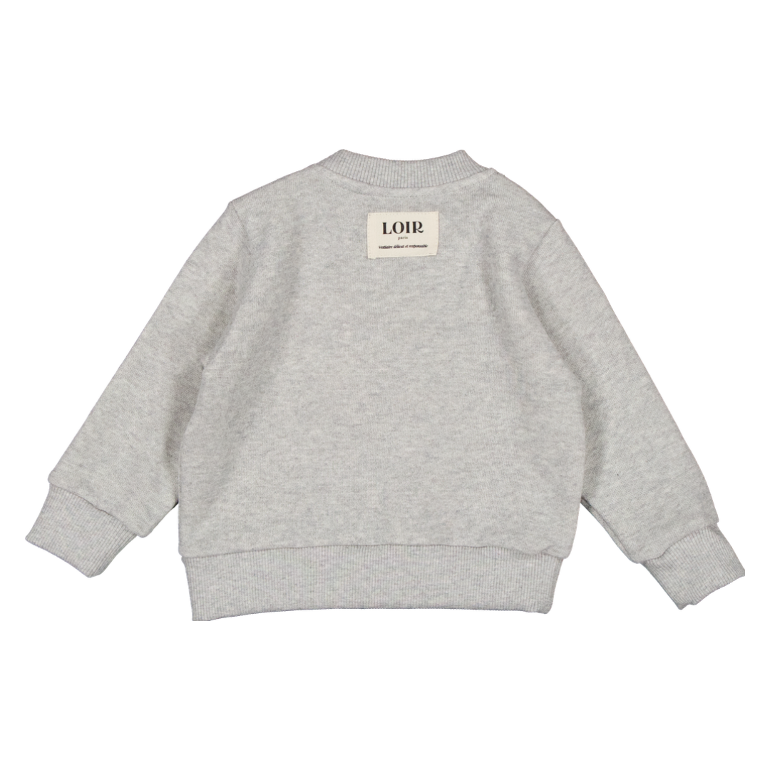 Sweat GRIMAUD - Gris Chiné
