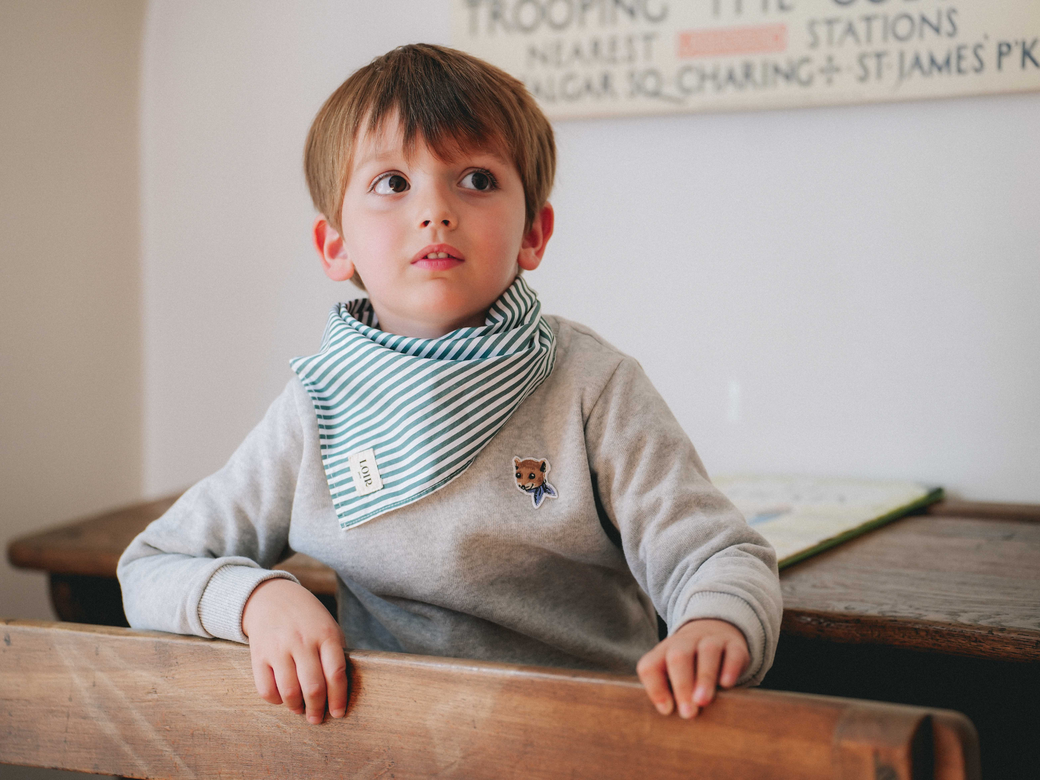 Sweat GRIMAUD - Gris Chiné