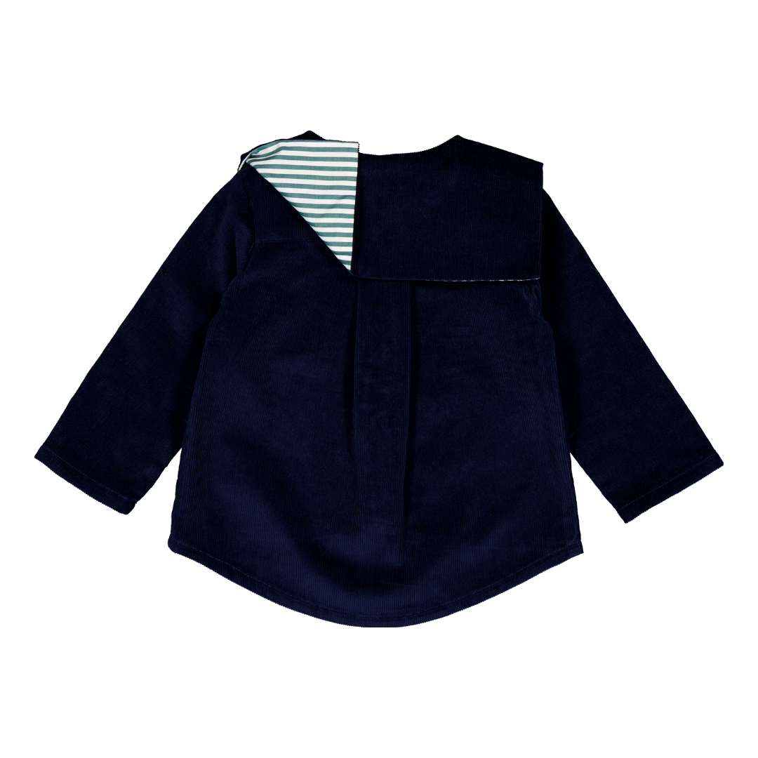 Chemise LORETTE - Velours Marine