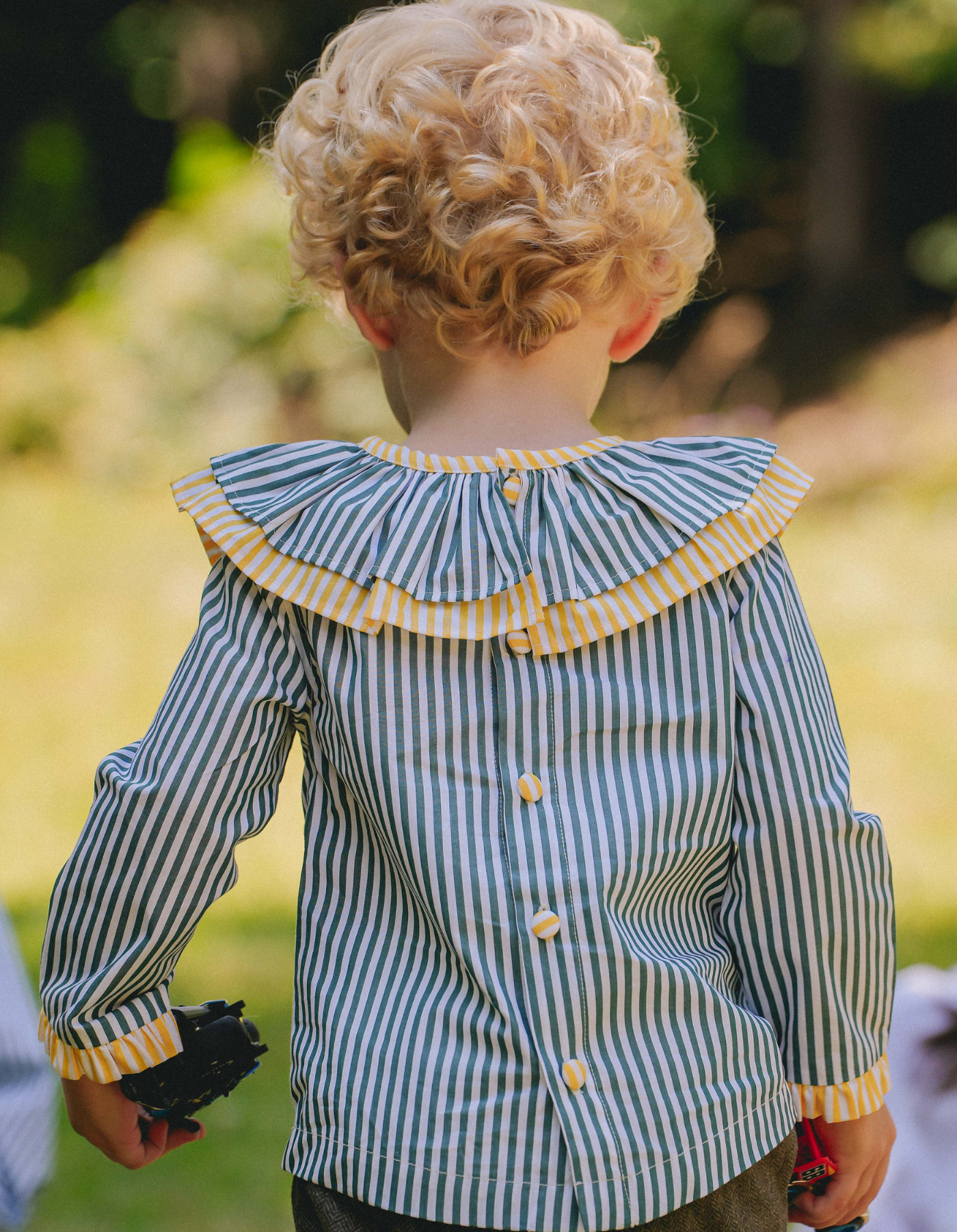 Chemise MARGUERITE - Rayures Vertes