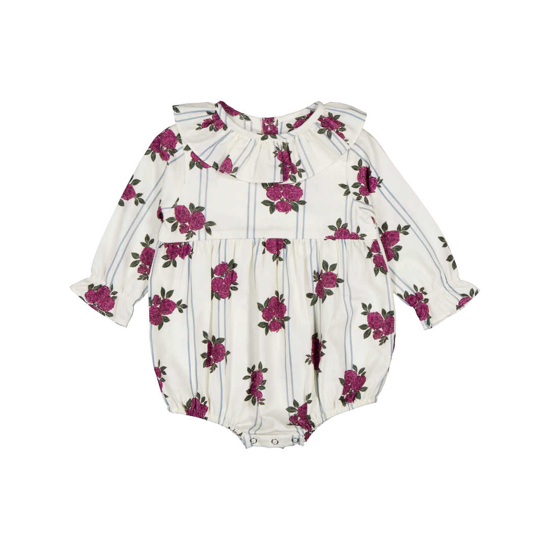 Barboteuse NINE - Pivoines