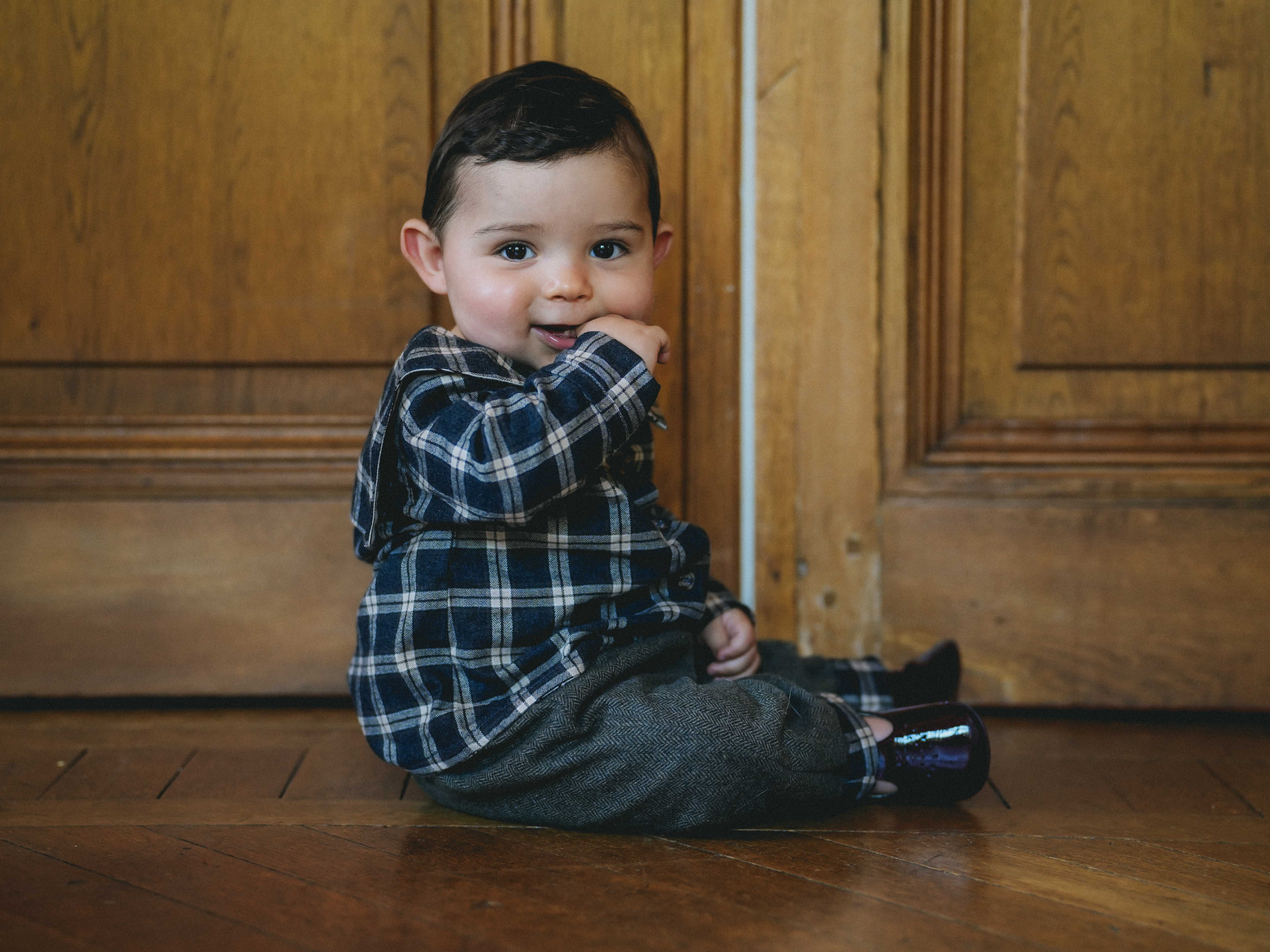 Pantalon NINI - Chevrons Edimbourg