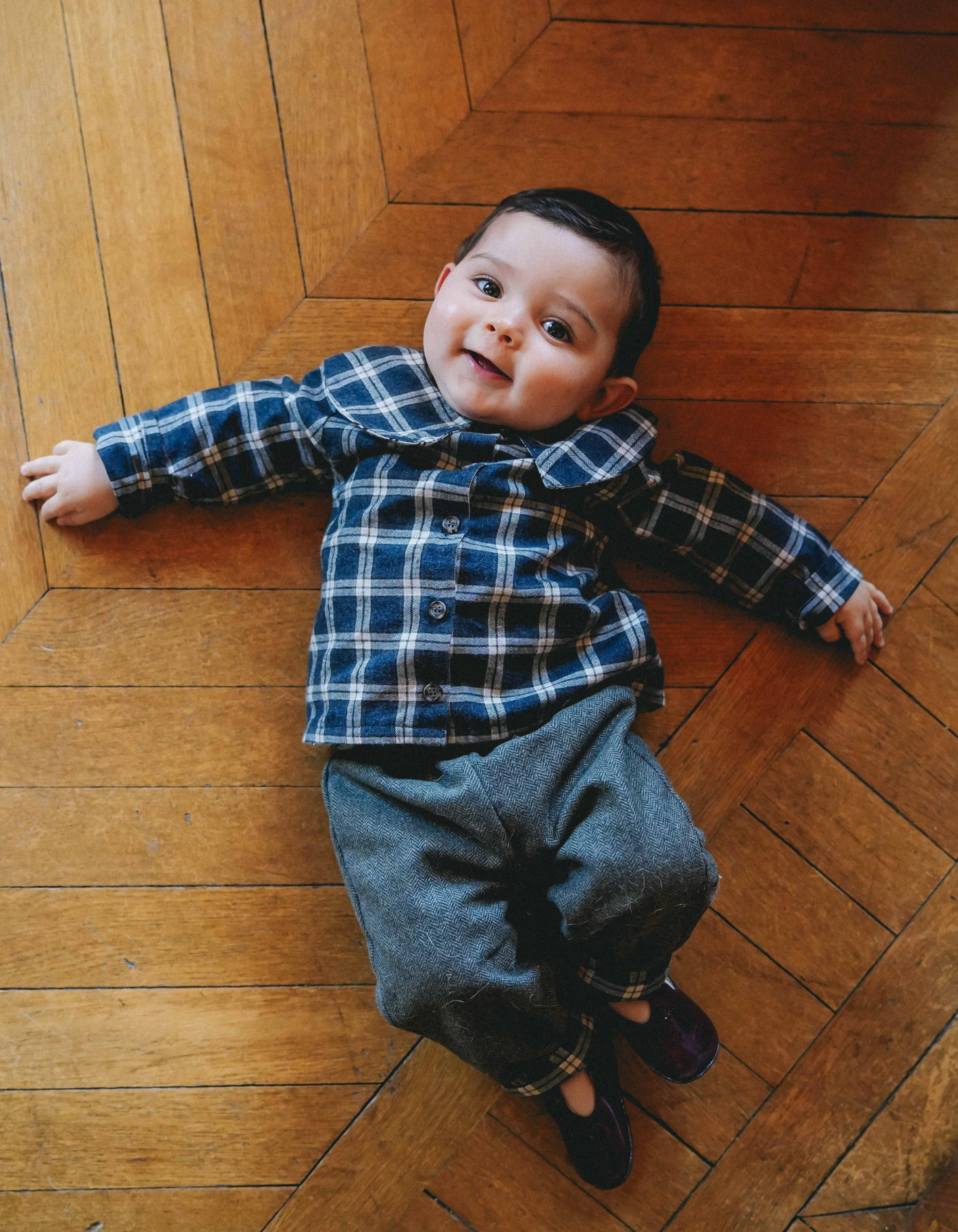Pantalon NINI - Chevrons Edimbourg